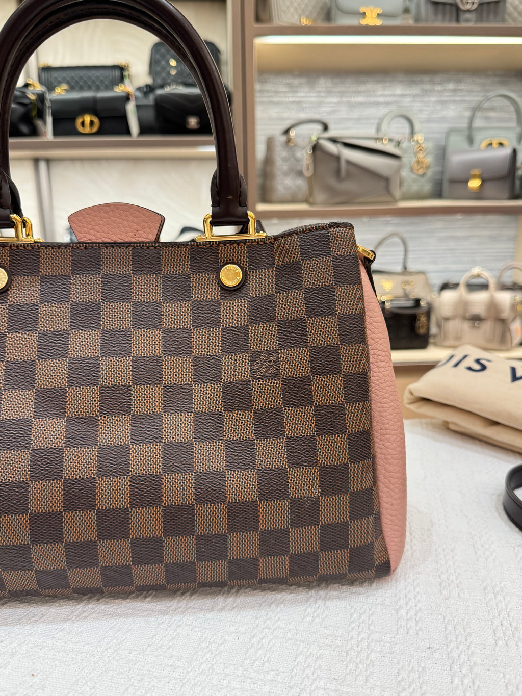 Louis Vuitton Britanny Damier Magnolia