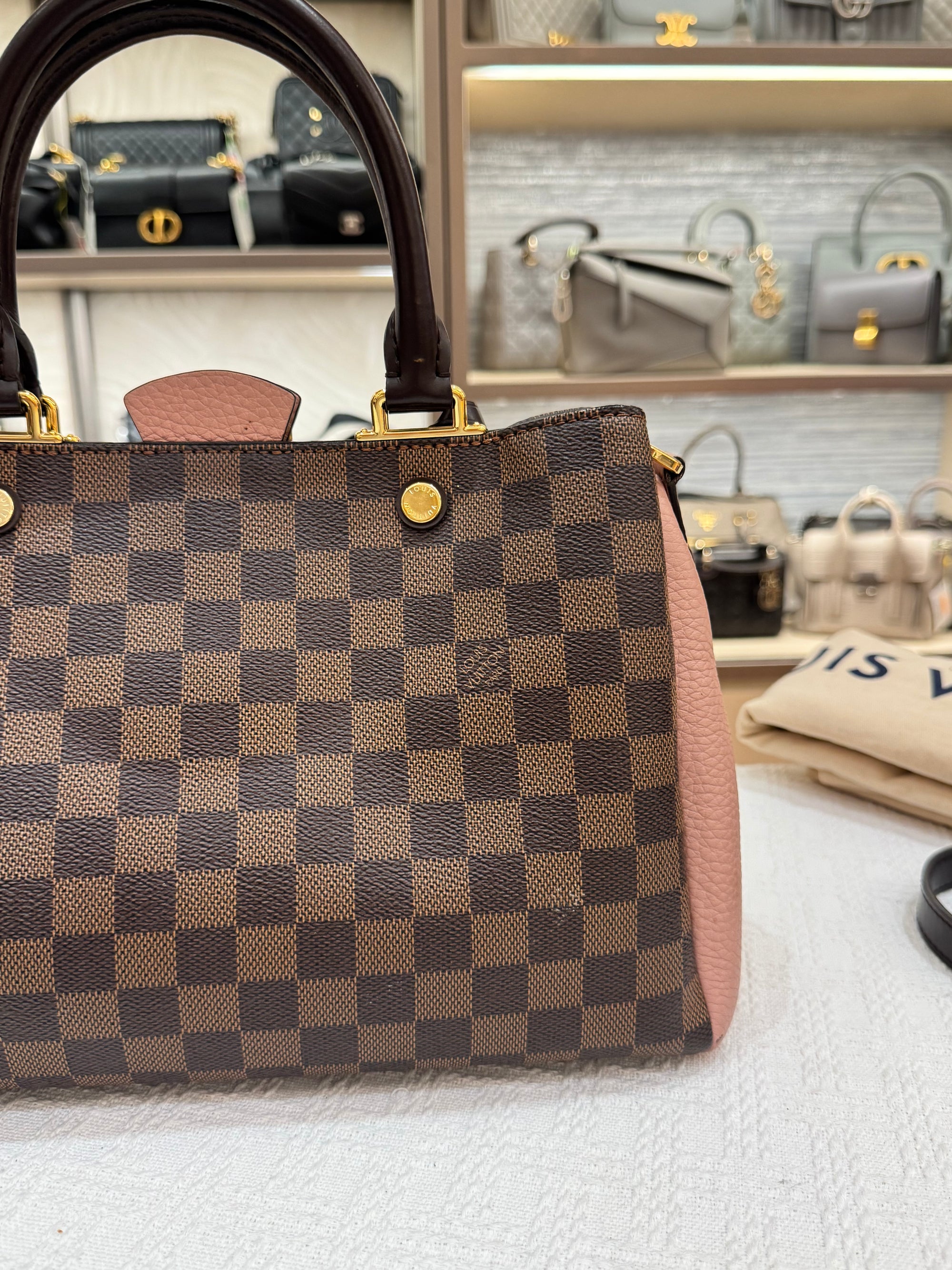 Louis Vuitton Britanny Damier Magnolia