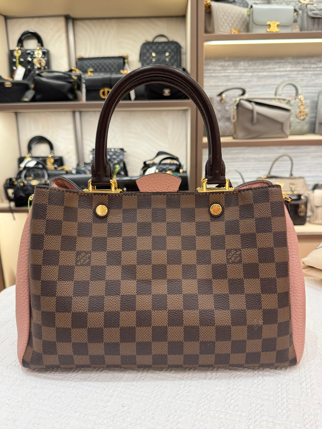 Louis Vuitton Britanny Damier Magnolia