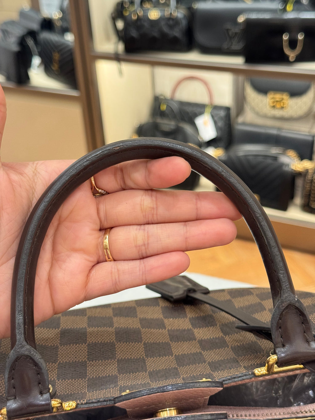 Louis Vuitton Britanny Damier Magnolia