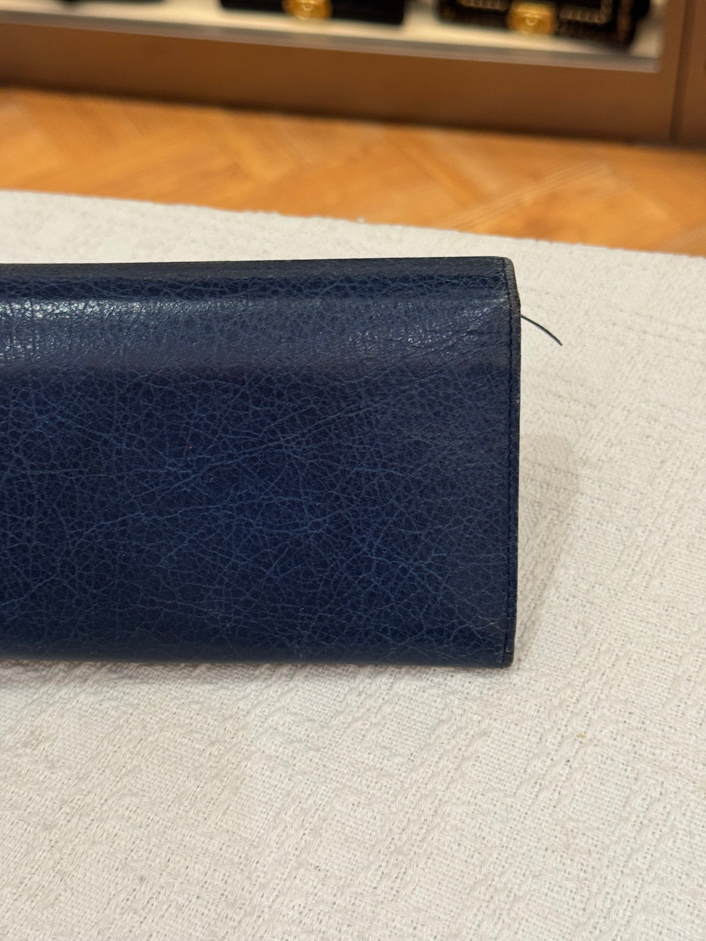Balenciaga Classic Wallet Navy
