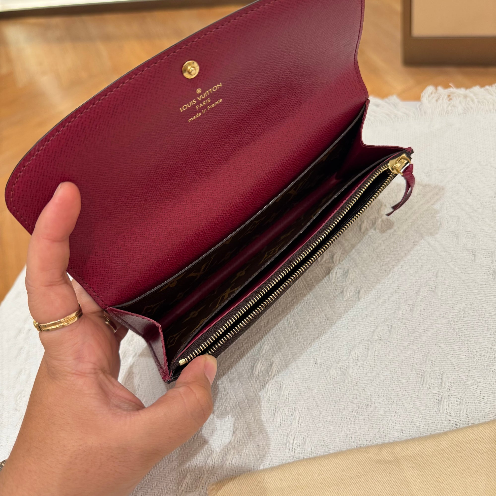 Louis Vuitton Emilie Wallet Monogram