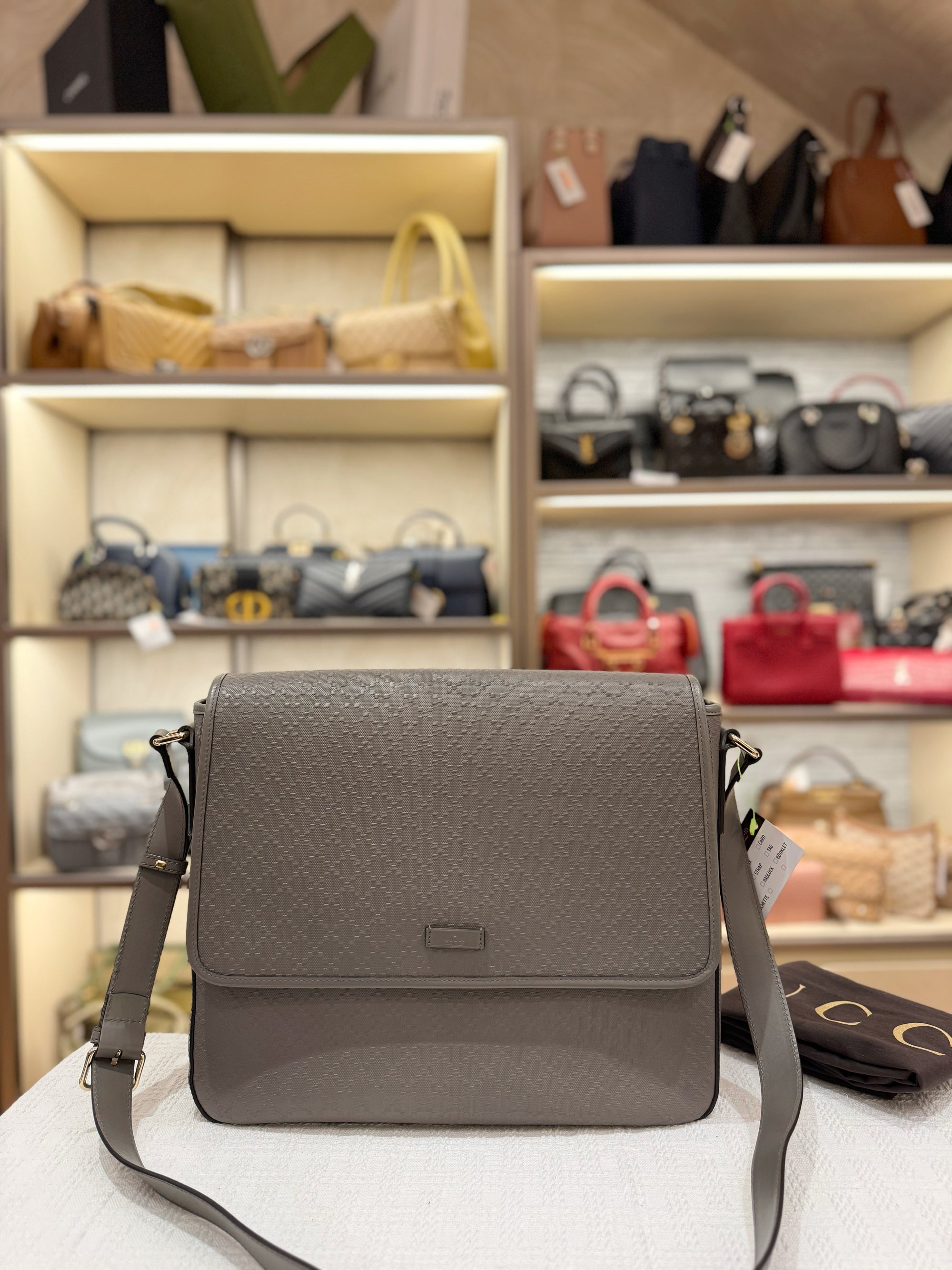 Gucci Mesenger Grey