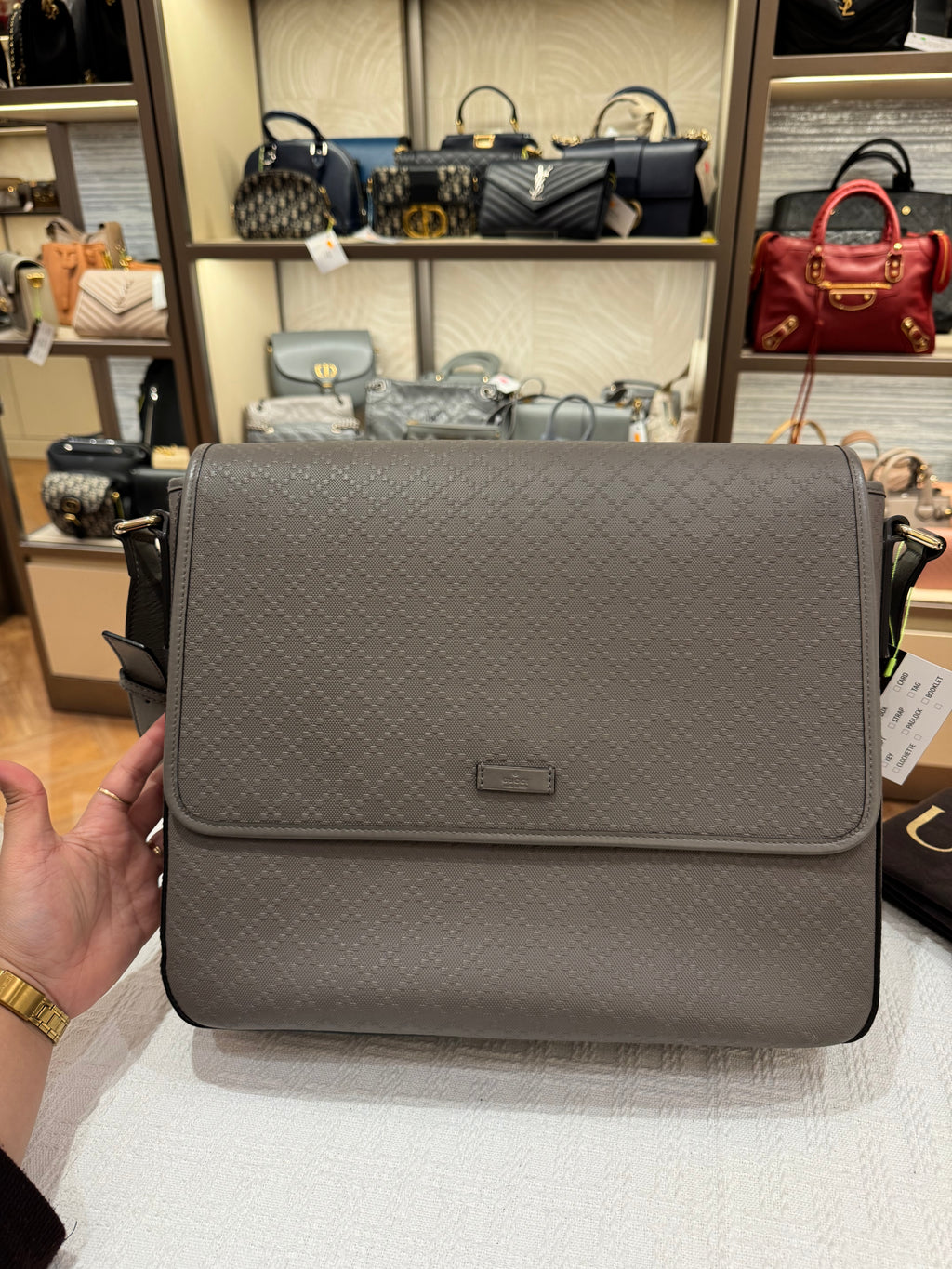 Gucci Mesenger Grey