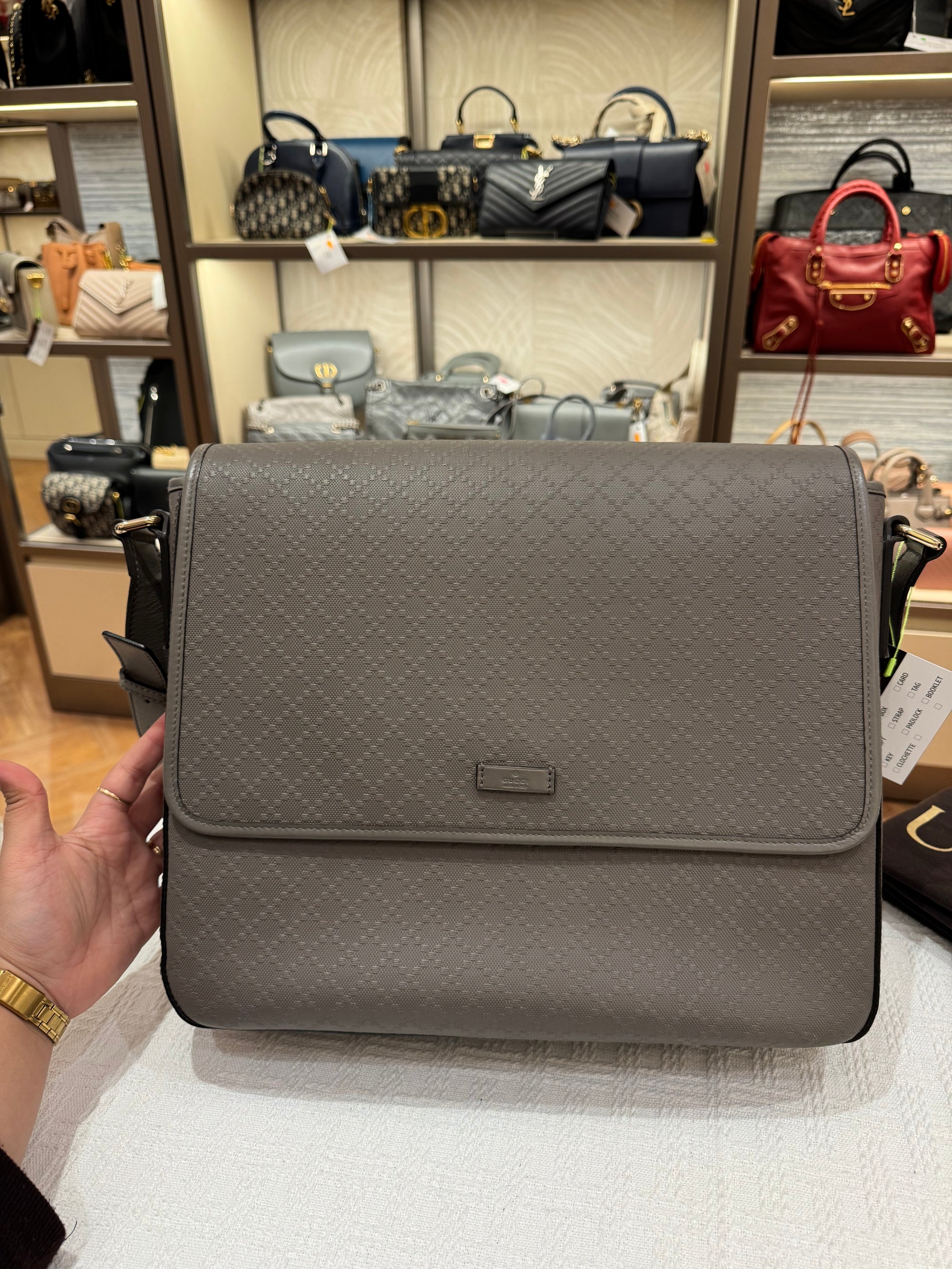 Gucci Mesenger Grey