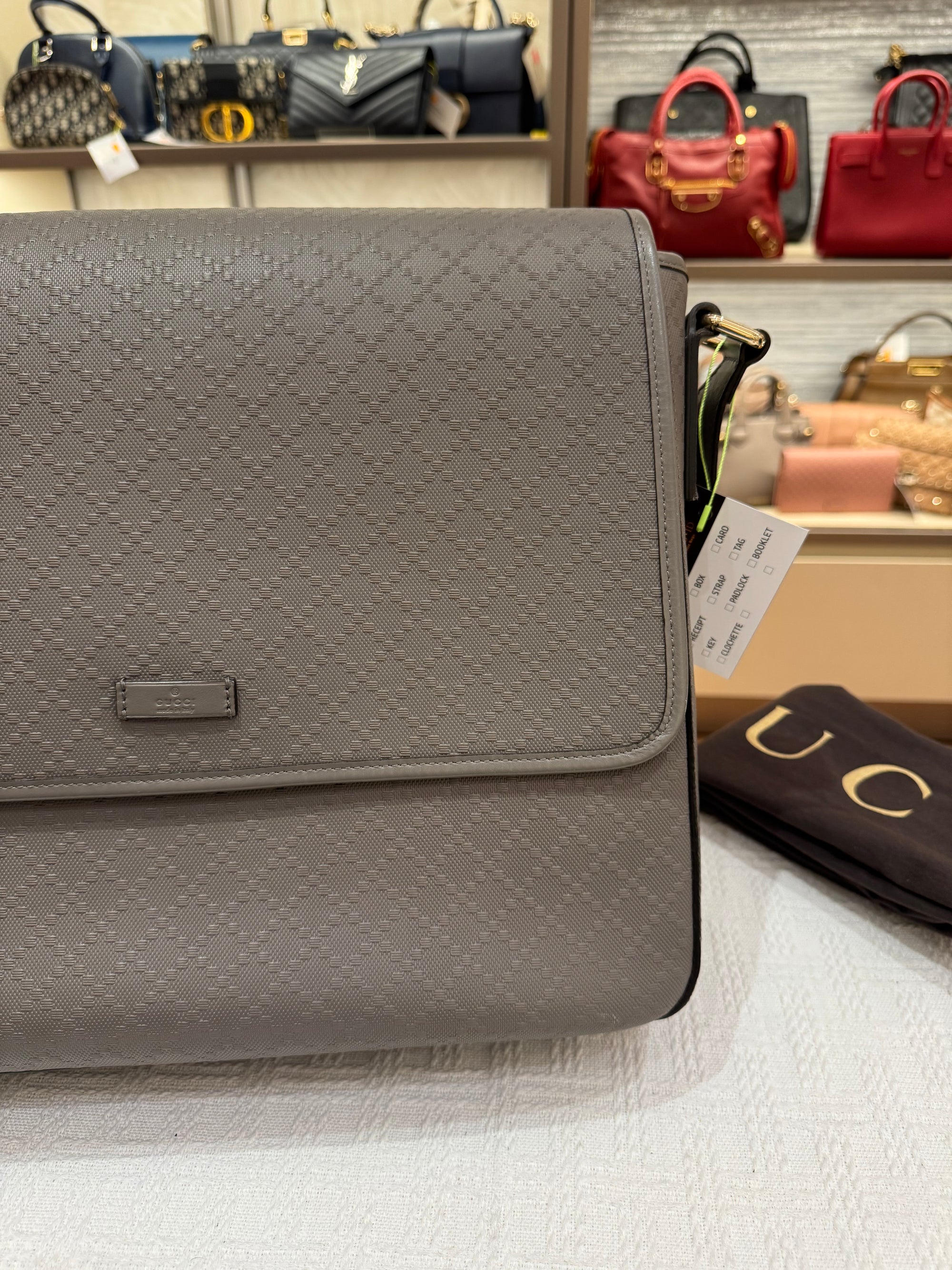 Gucci Mesenger Grey
