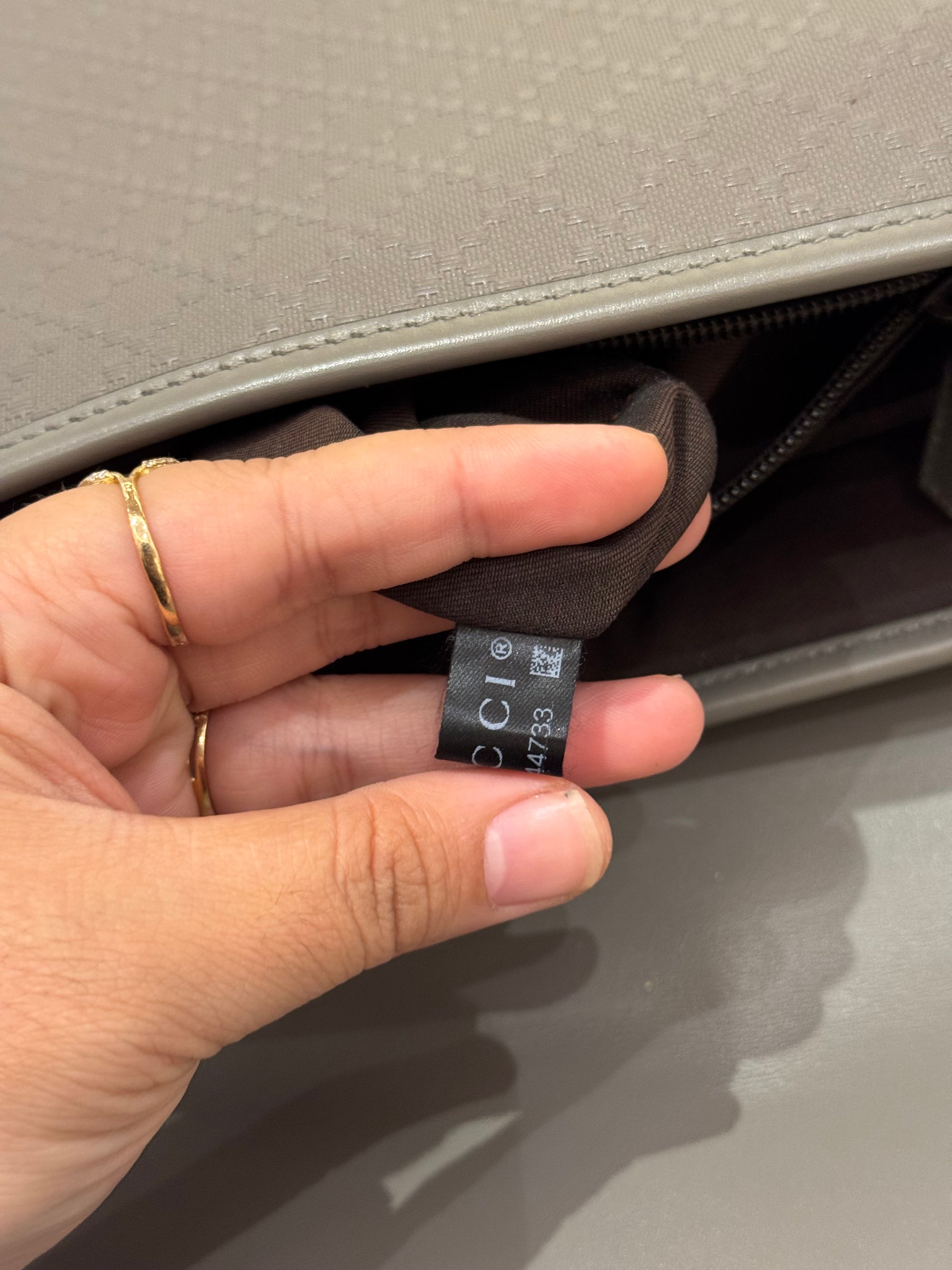 Gucci Mesenger Grey