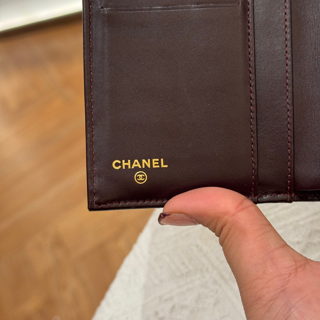 Chanel Long Wallet Black
