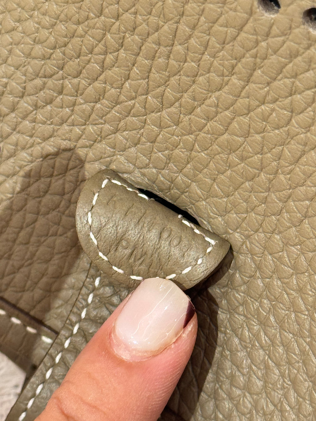 Hermes Evelyn 16 Etoupe / Blue Indigo