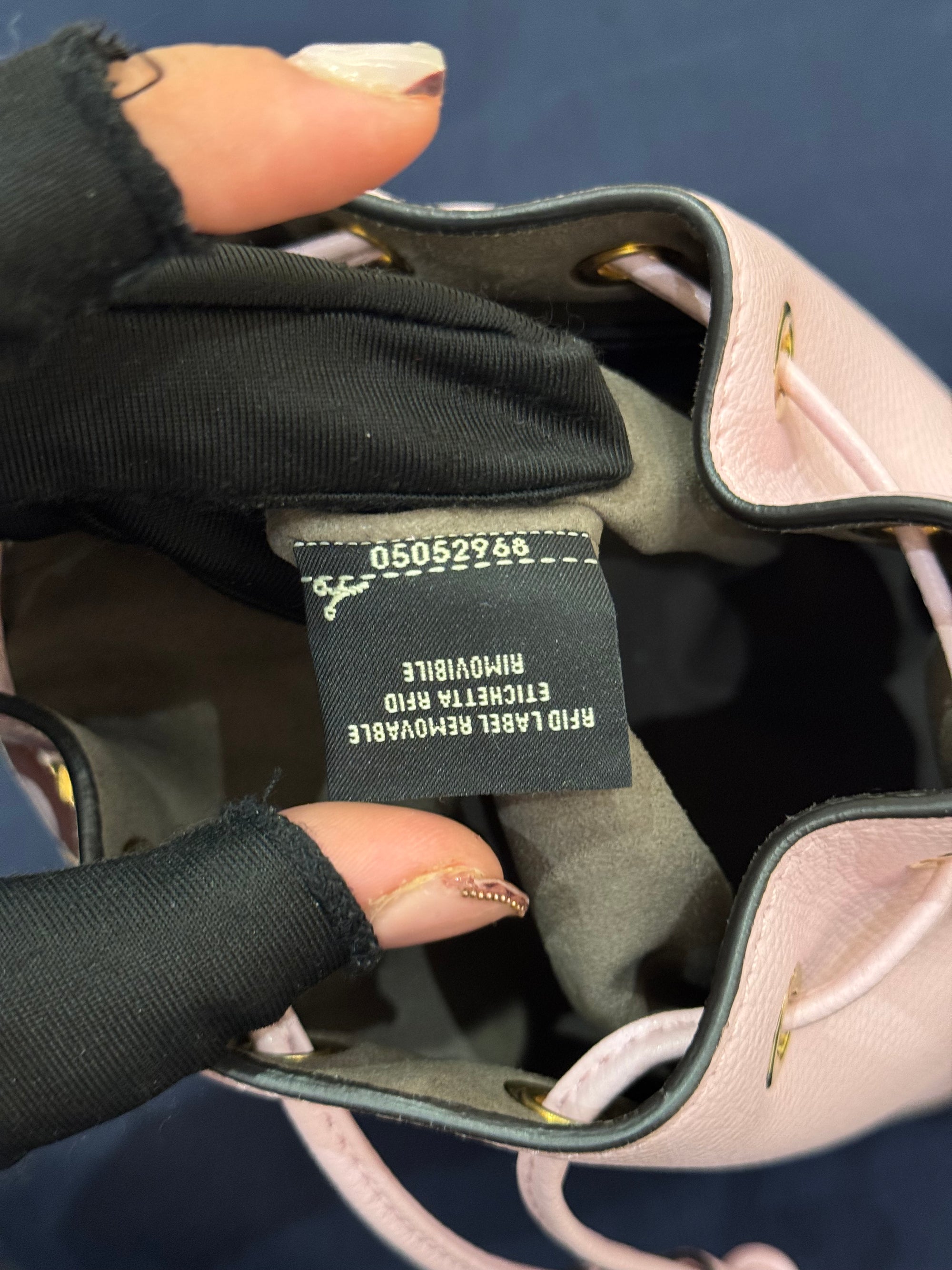 Fendi Mini Montresor Bucket Pink