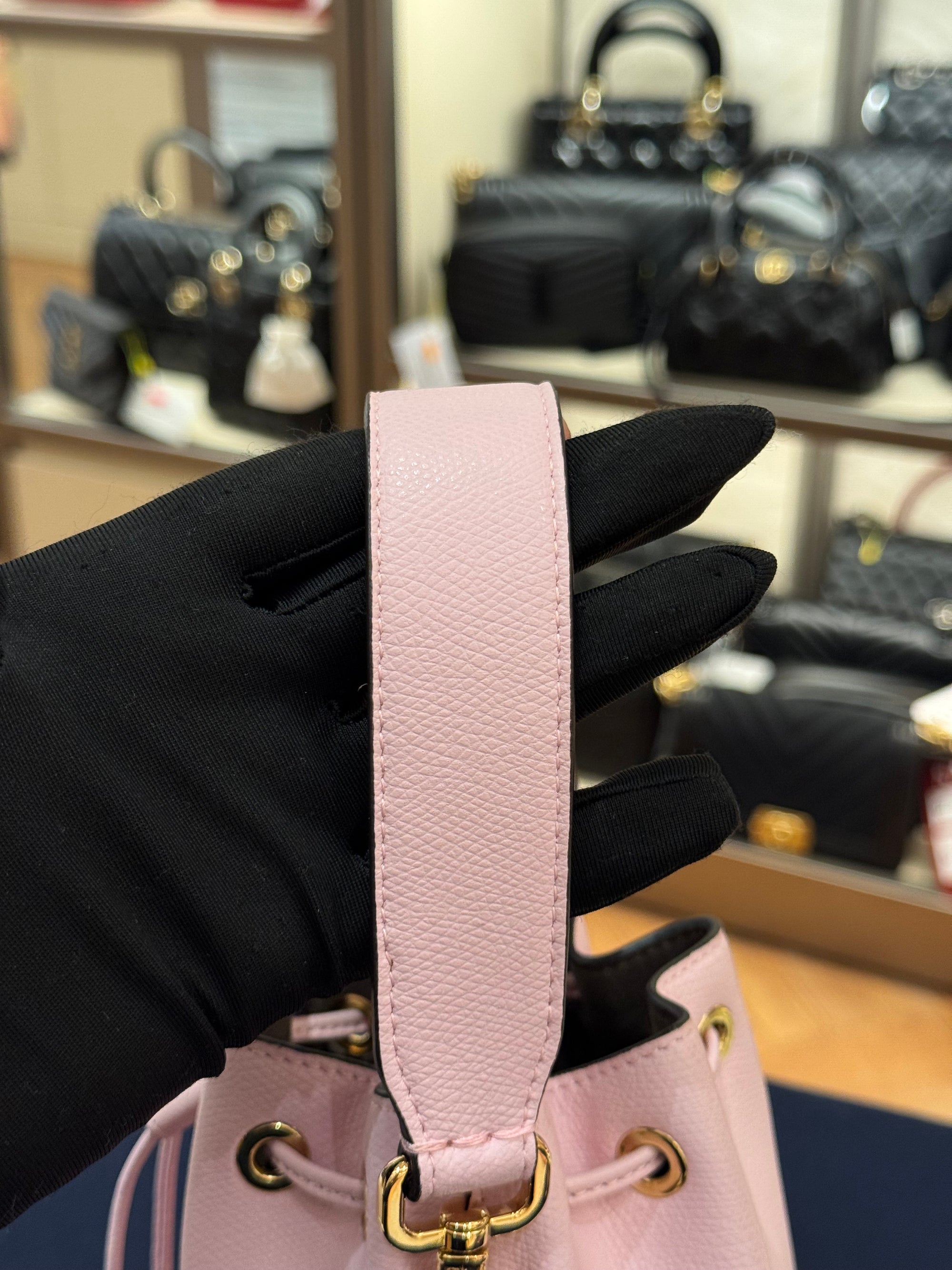 Fendi Mini Montresor Bucket Pink