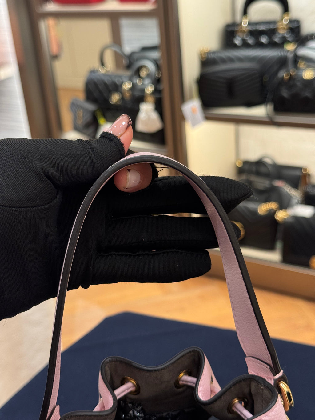 Fendi Mini Montresor Bucket Pink