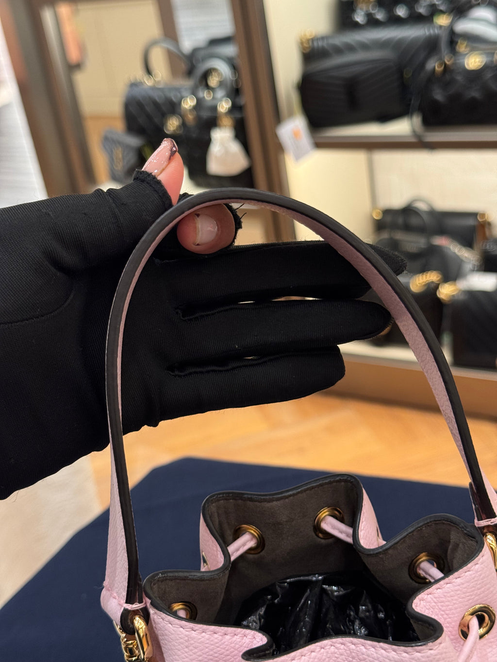 Fendi Mini Montresor Bucket Pink