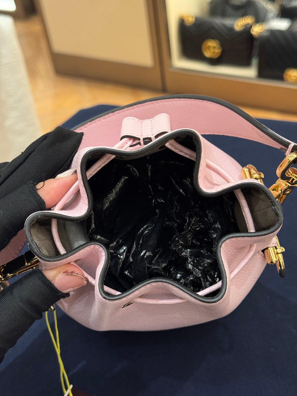 Fendi Mini Montresor Bucket Pink