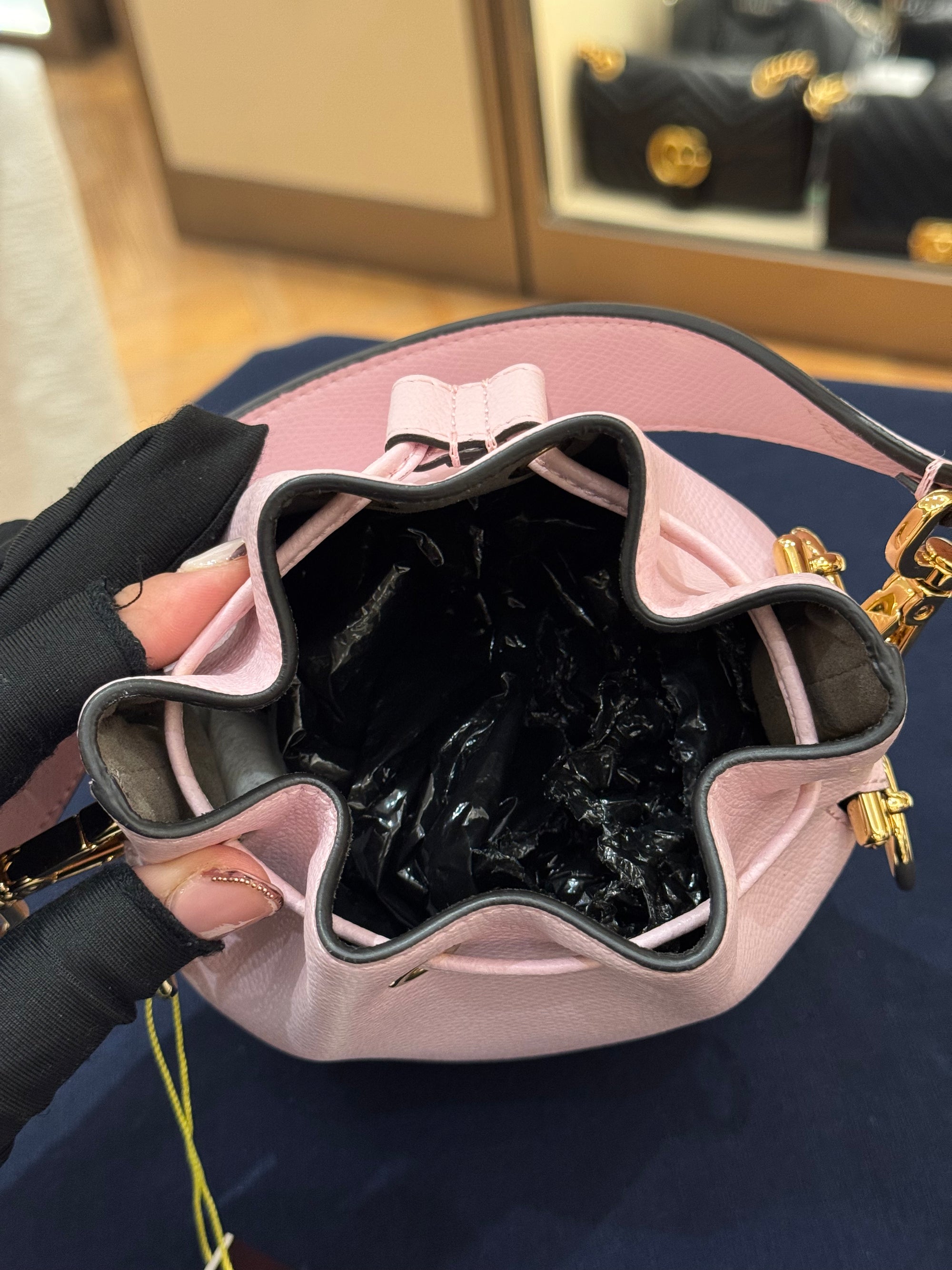 Fendi Mini Montresor Bucket Pink