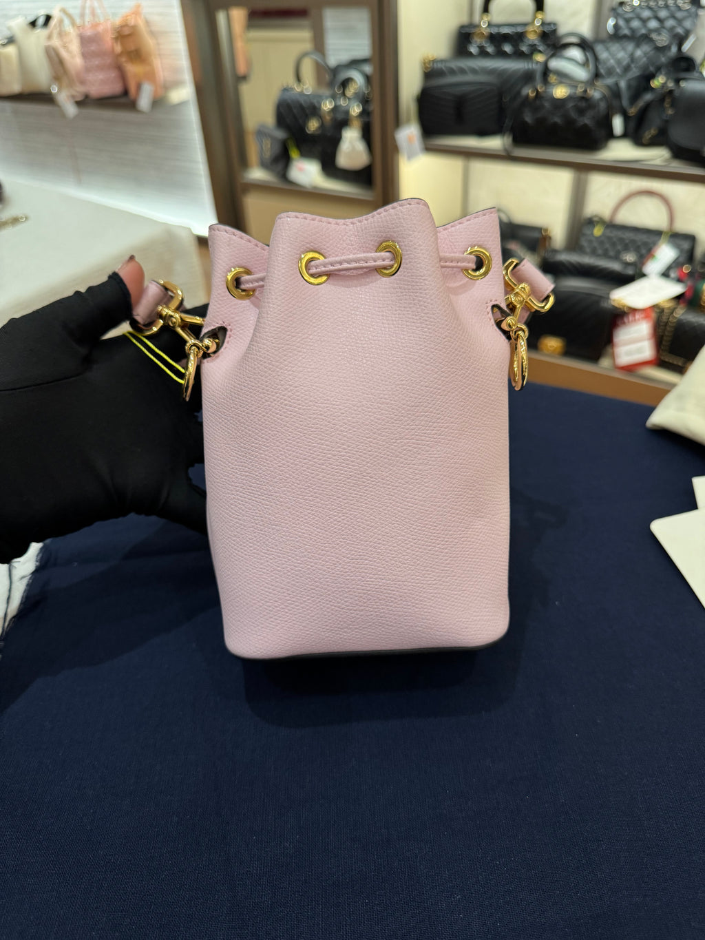 Fendi Mini Montresor Bucket Pink