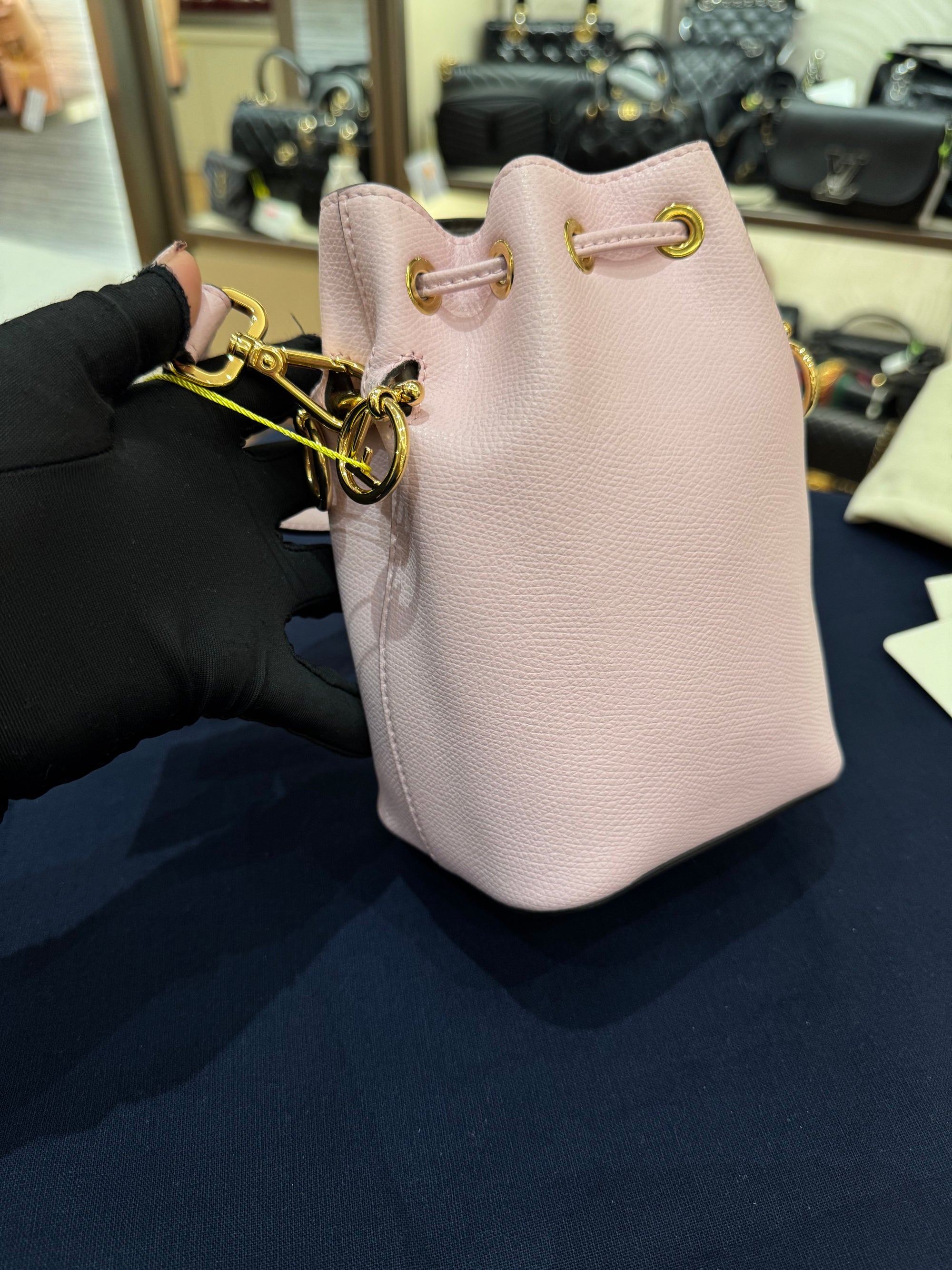 Fendi Mini Montresor Bucket Pink