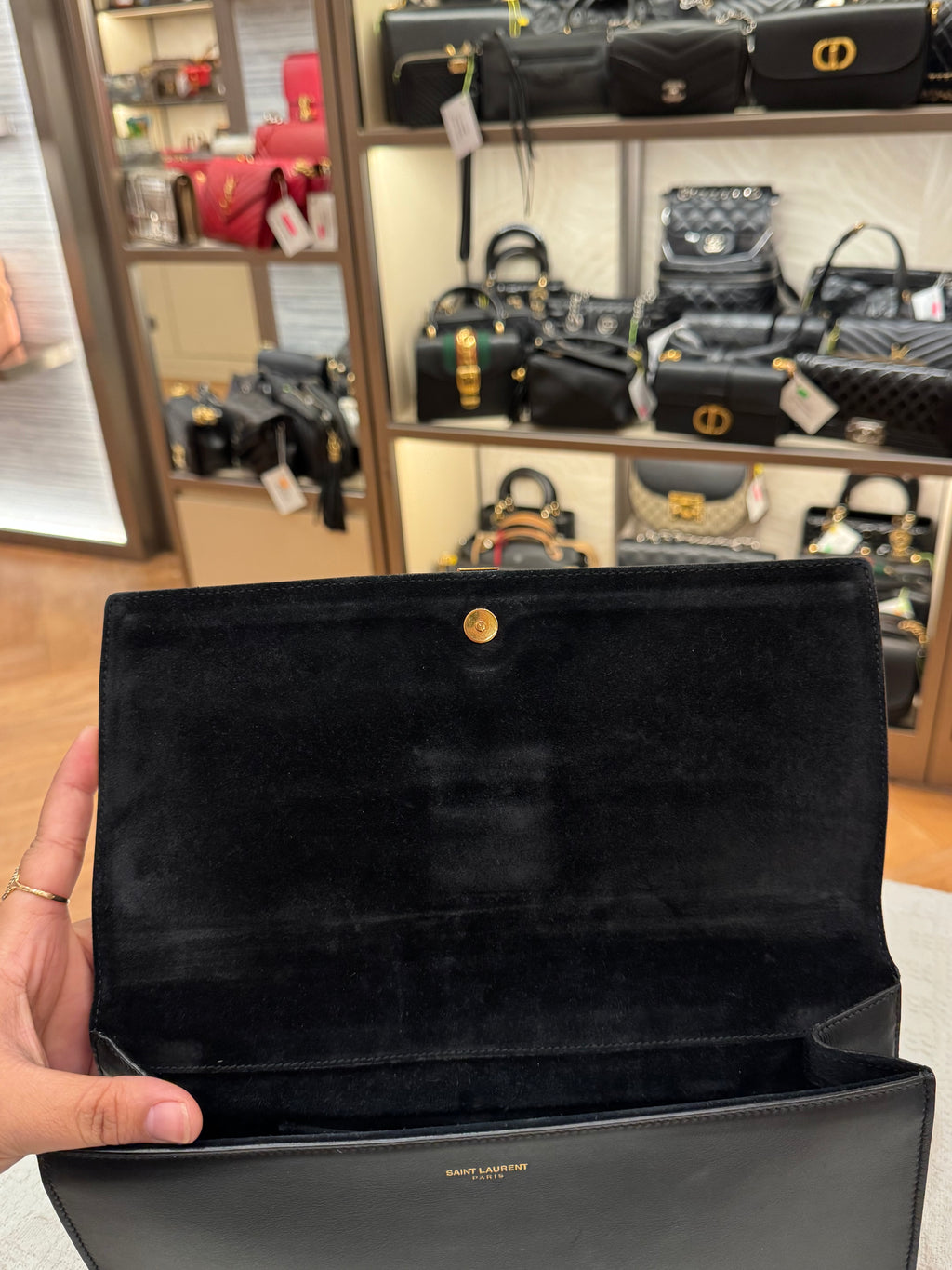 Saint Laurent Y Clutch