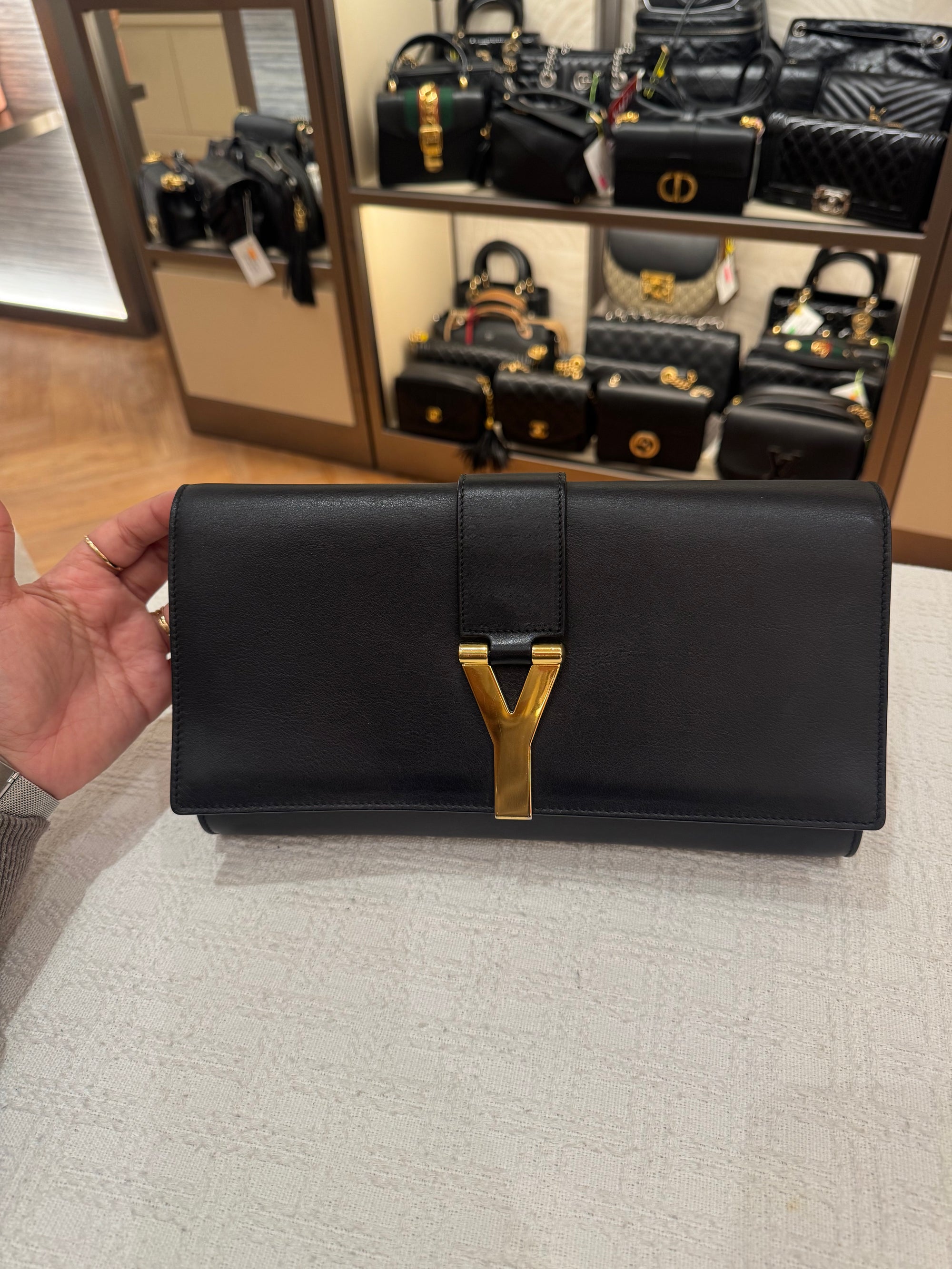 Saint Laurent Y Clutch