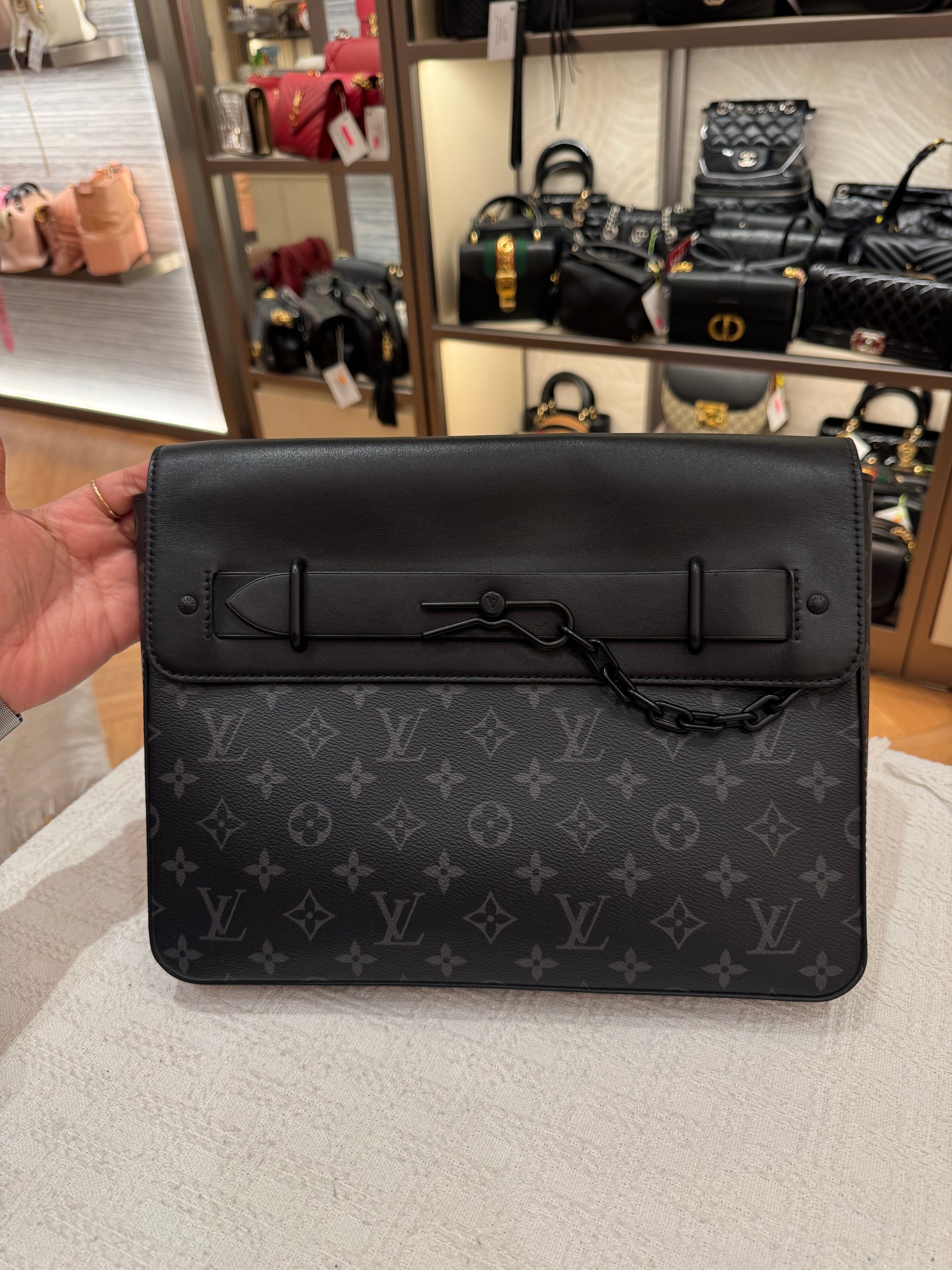 Louis Vuitton Steamer Monogram Eclipse