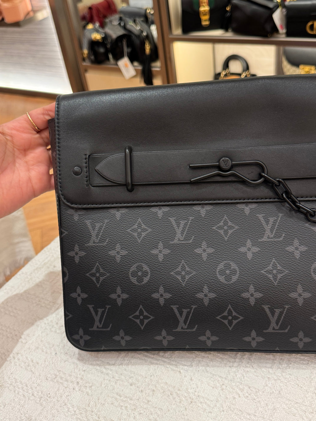 Louis Vuitton Steamer Monogram Eclipse