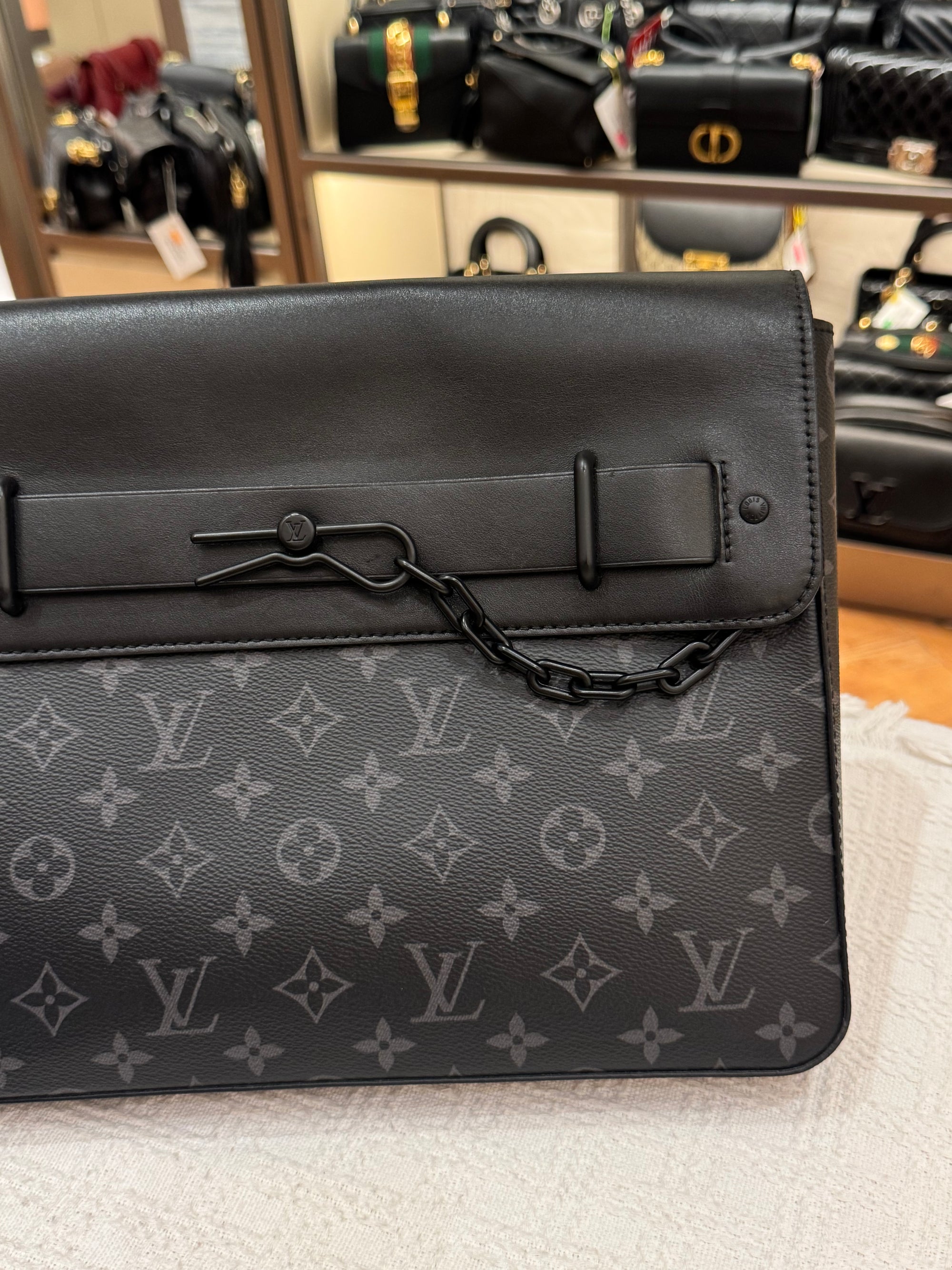 Louis Vuitton Steamer Monogram Eclipse