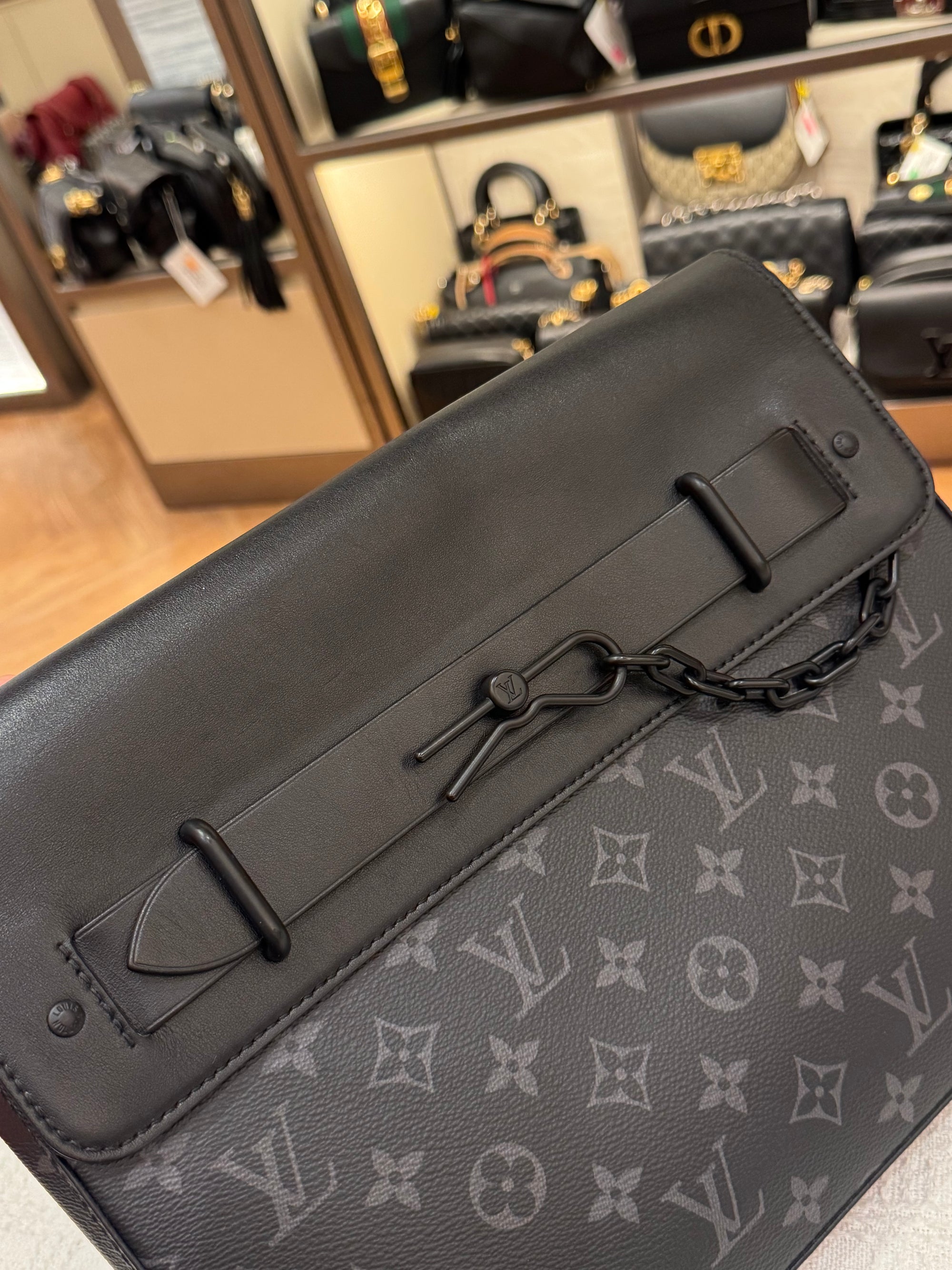 Louis Vuitton Steamer Monogram Eclipse