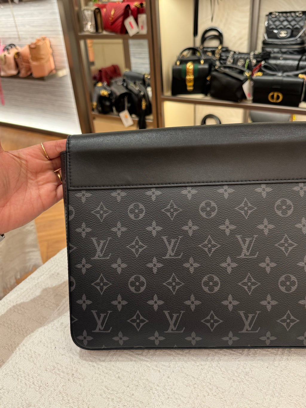 Louis Vuitton Steamer Monogram Eclipse
