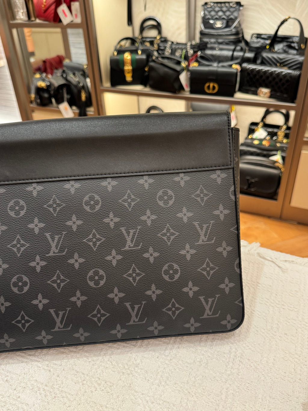 Louis Vuitton Steamer Monogram Eclipse