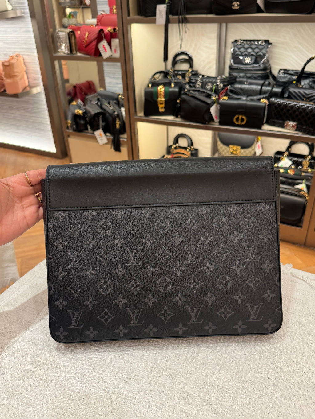 Louis Vuitton Steamer Monogram Eclipse