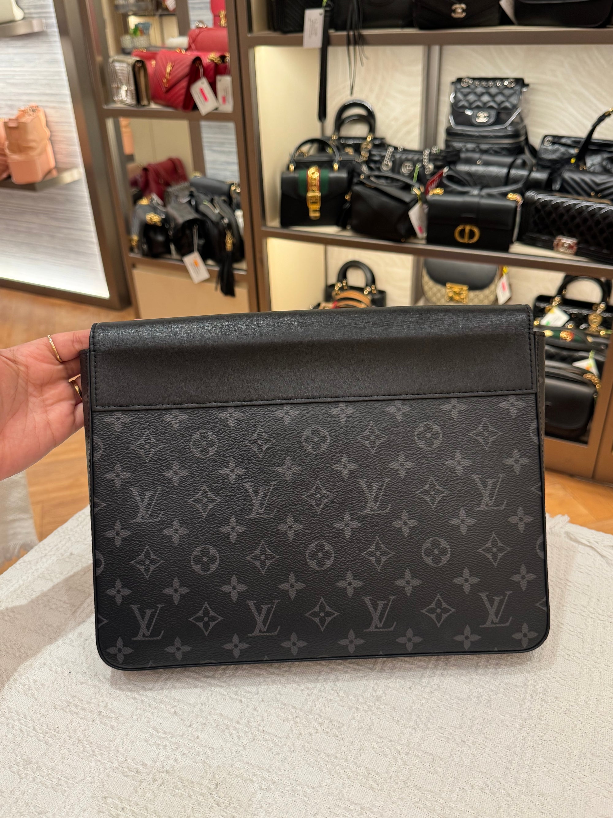 Louis Vuitton Steamer Monogram Eclipse