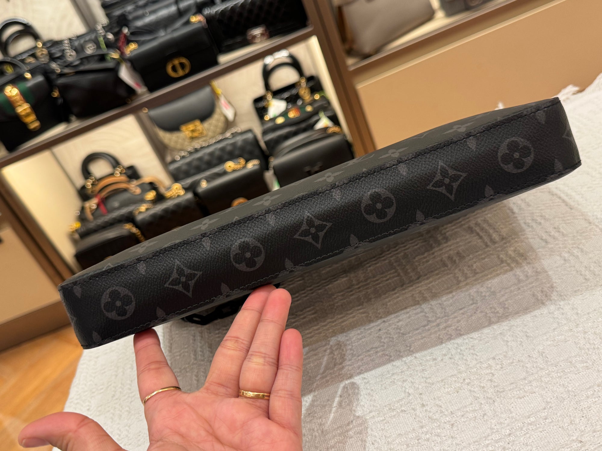 Louis Vuitton Steamer Monogram Eclipse