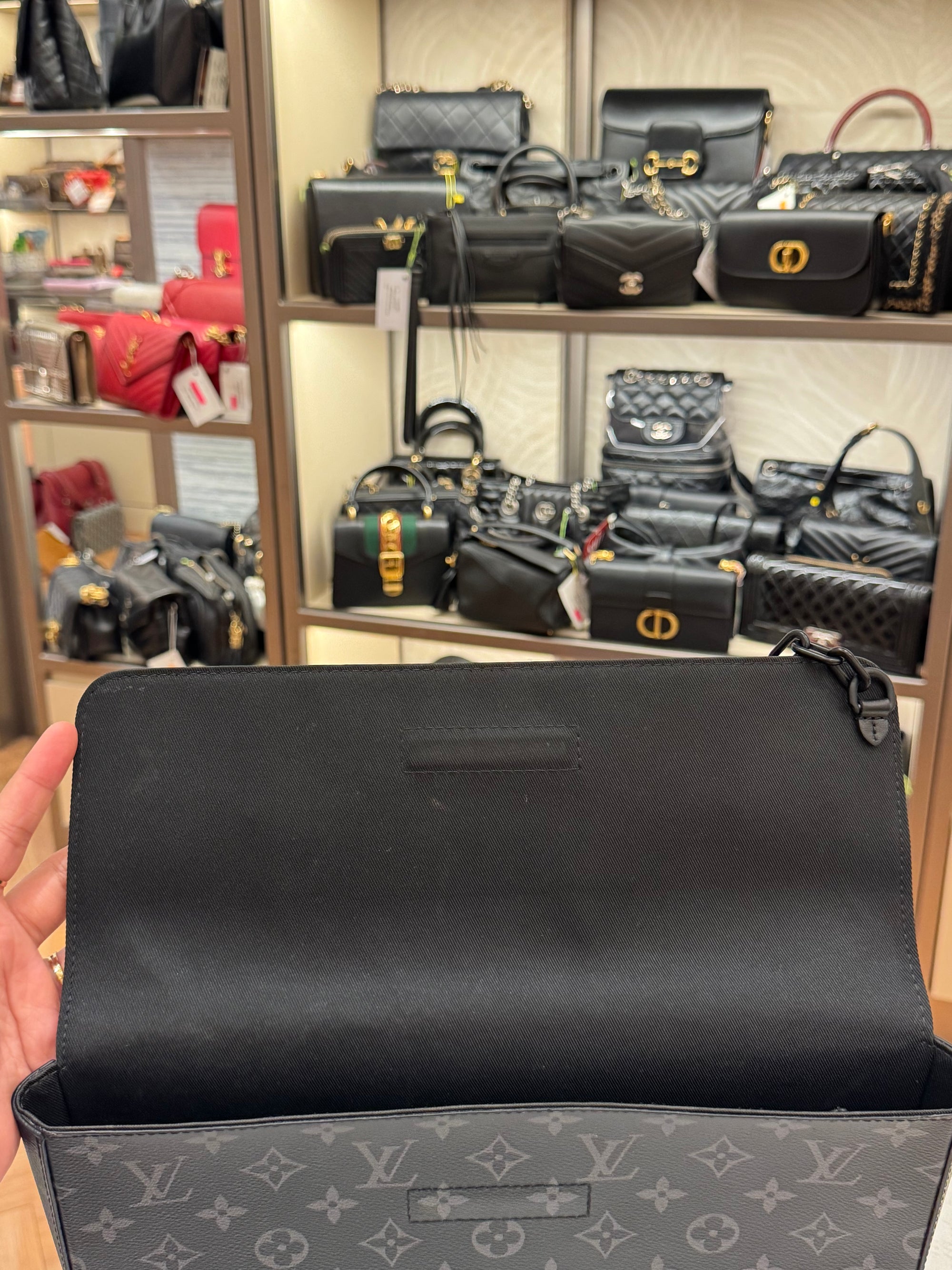Louis Vuitton Steamer Monogram Eclipse