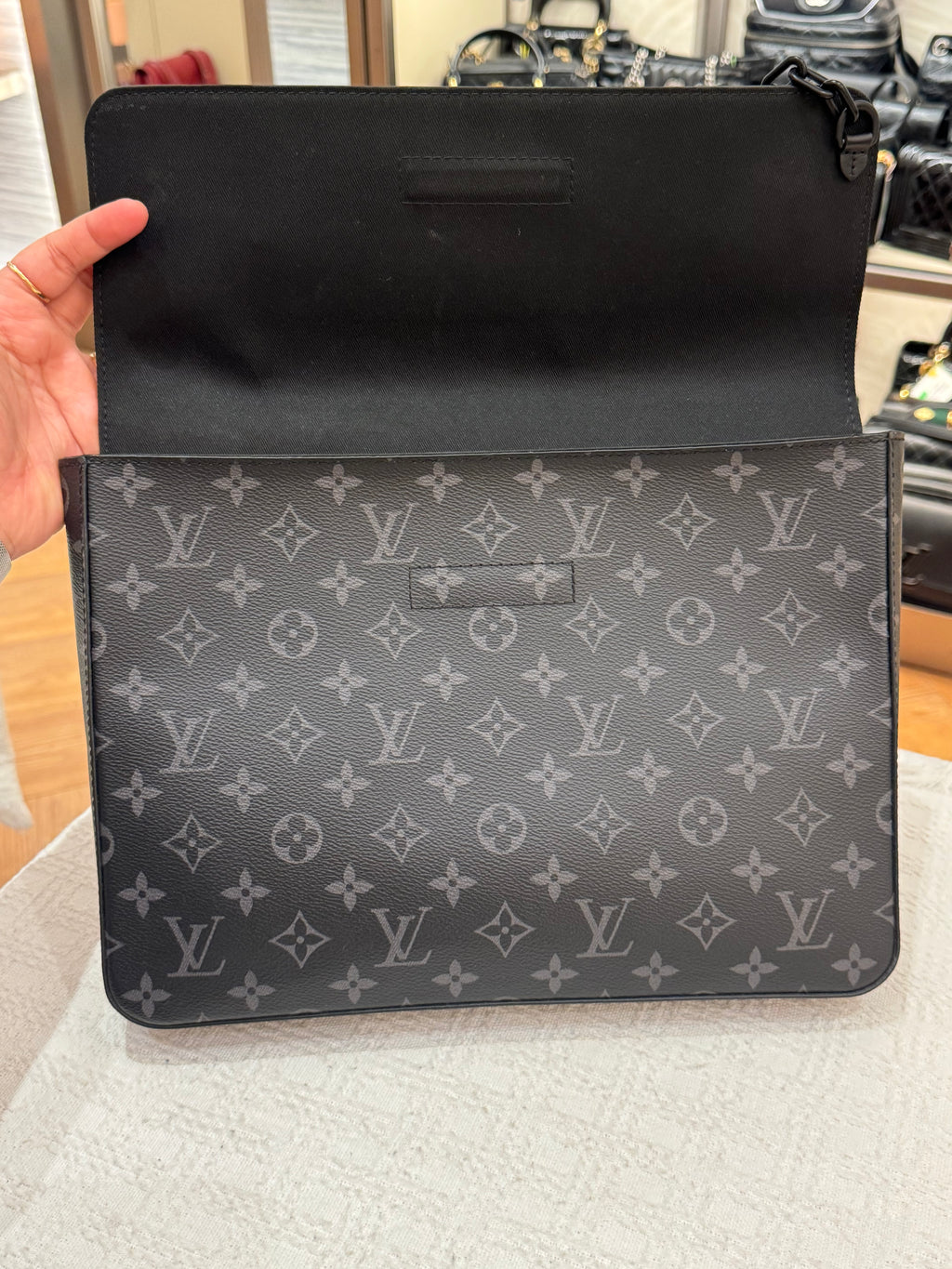 Louis Vuitton Steamer Monogram Eclipse