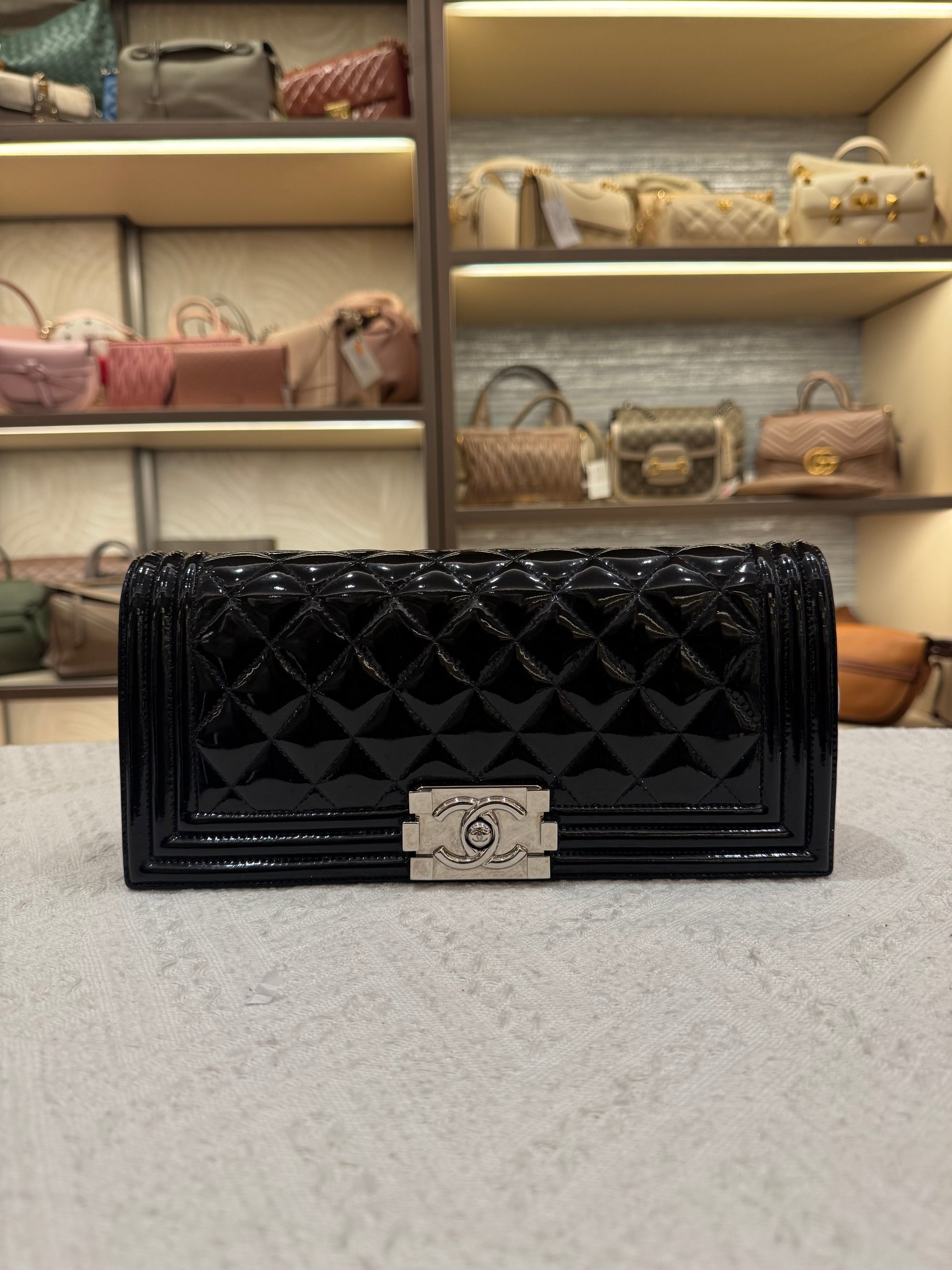 Chanel Boy Clutch