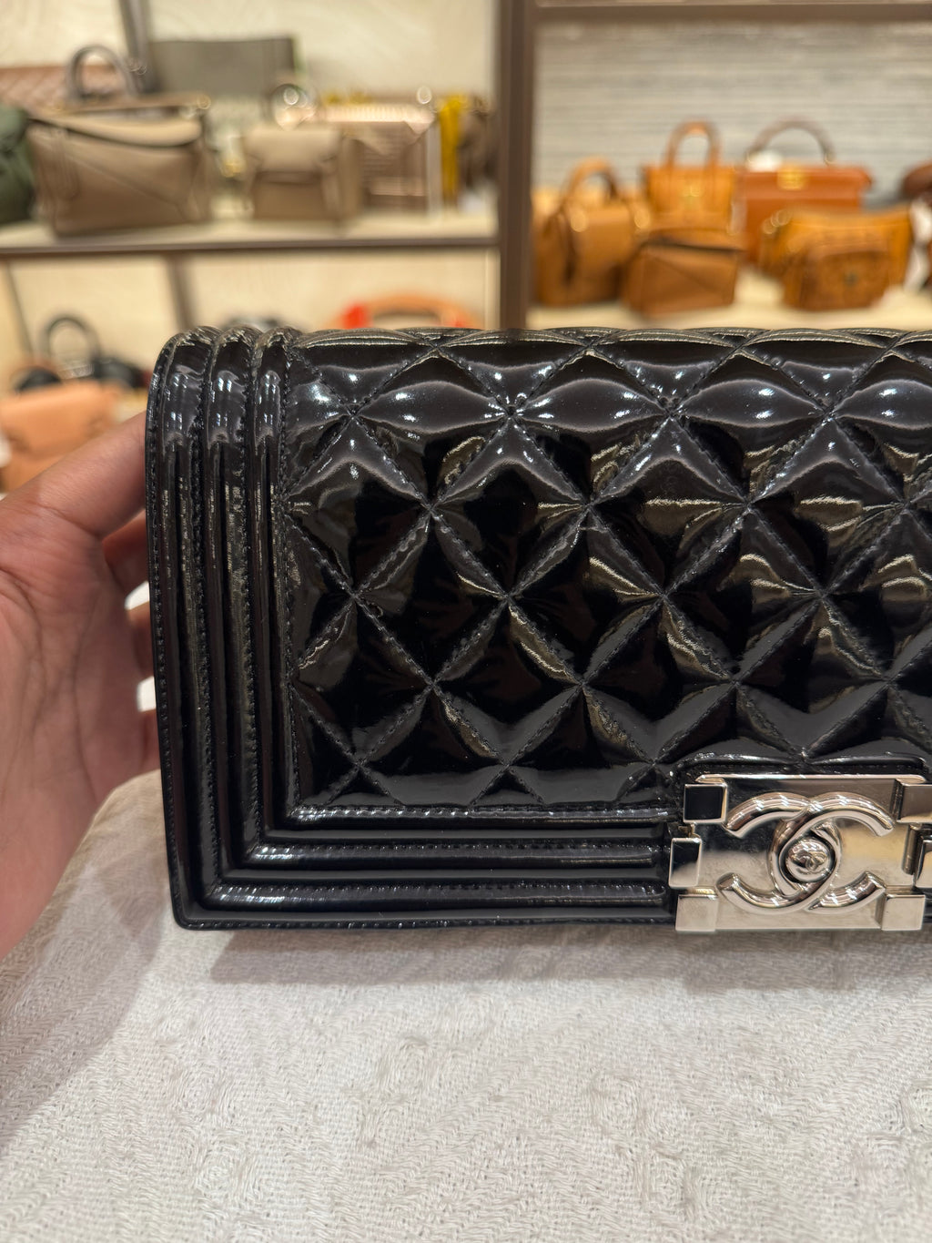 Chanel Boy Clutch
