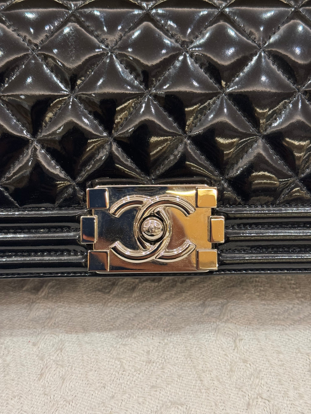 Chanel Boy Clutch