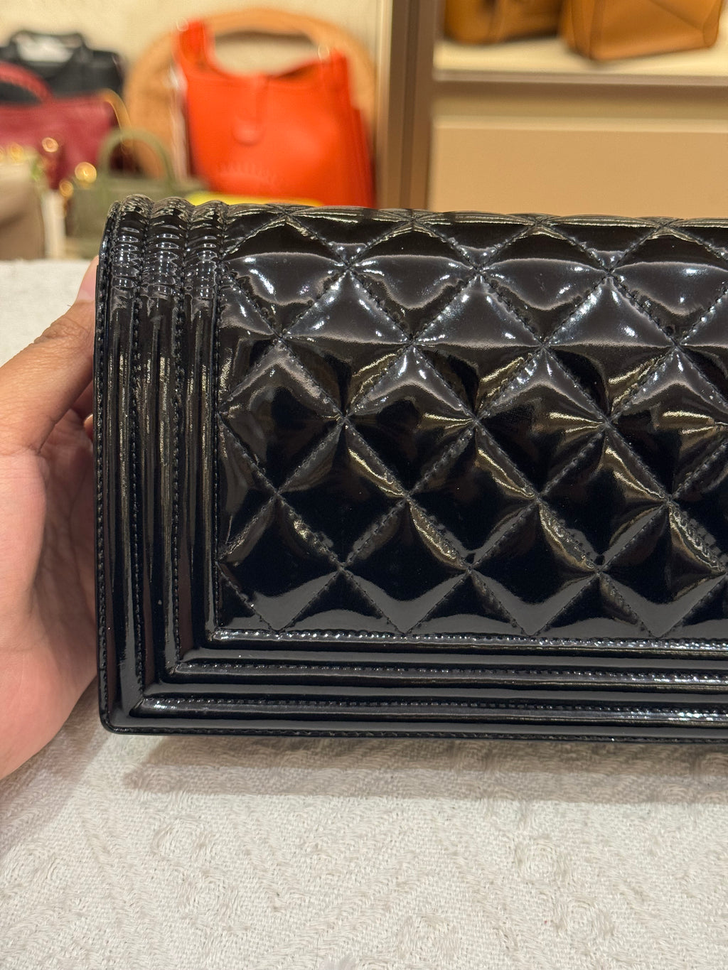 Chanel Boy Clutch