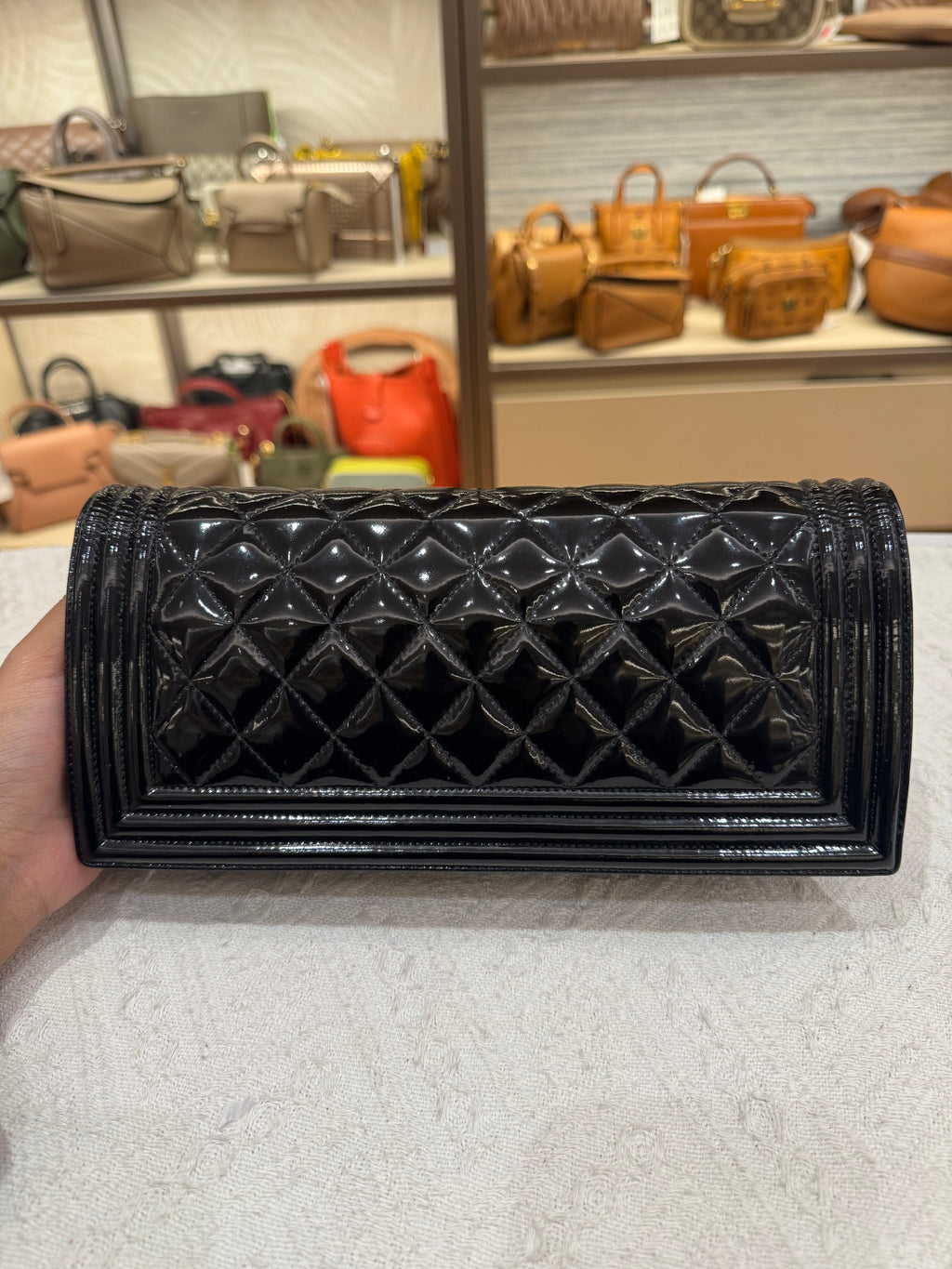 Chanel Boy Clutch