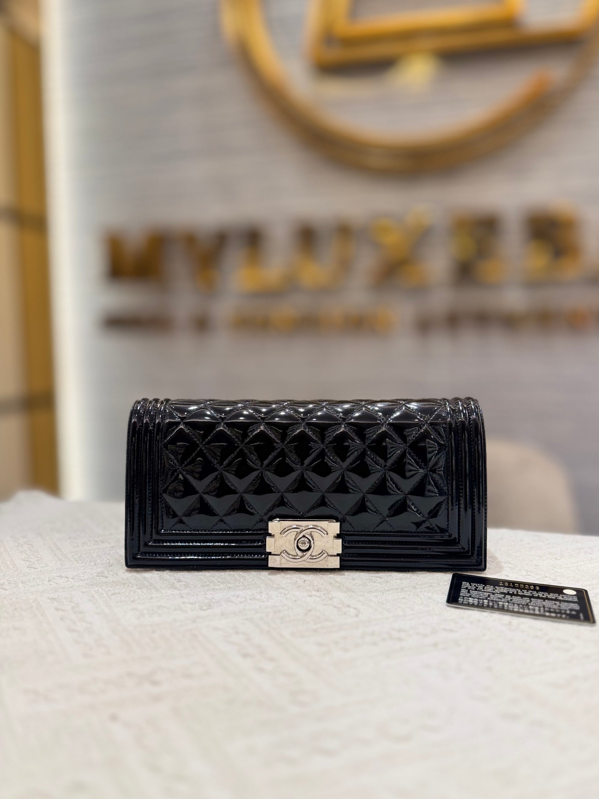 Chanel Boy Clutch