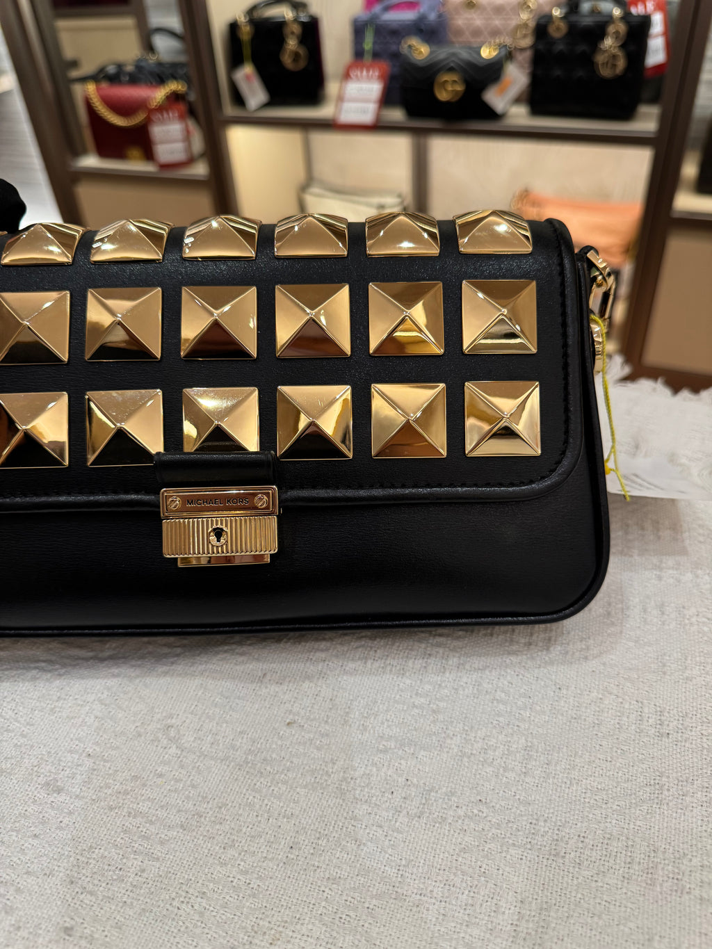 Michael Kors Bradshaw Studed Black