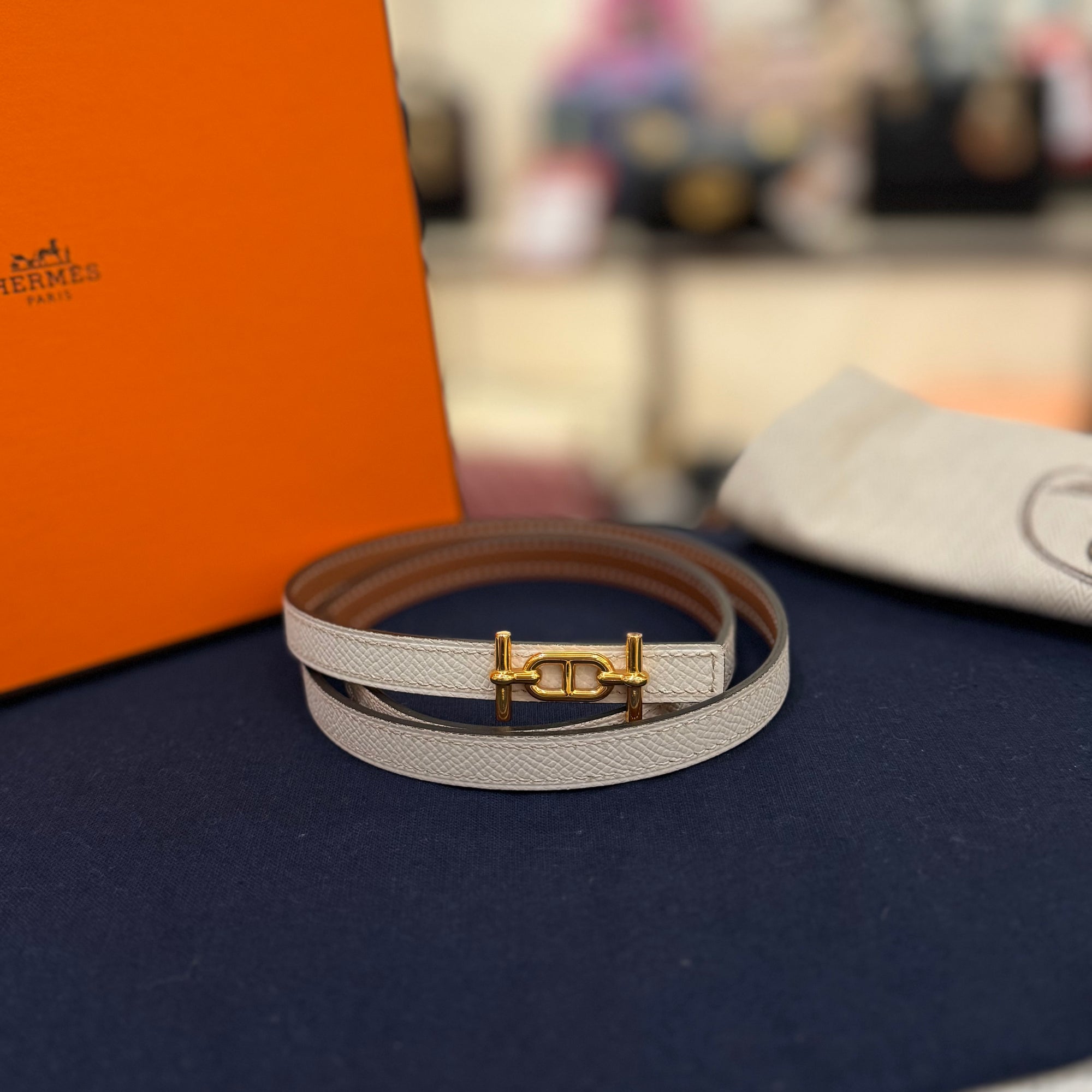 Hermes Ancre Belt Revers
