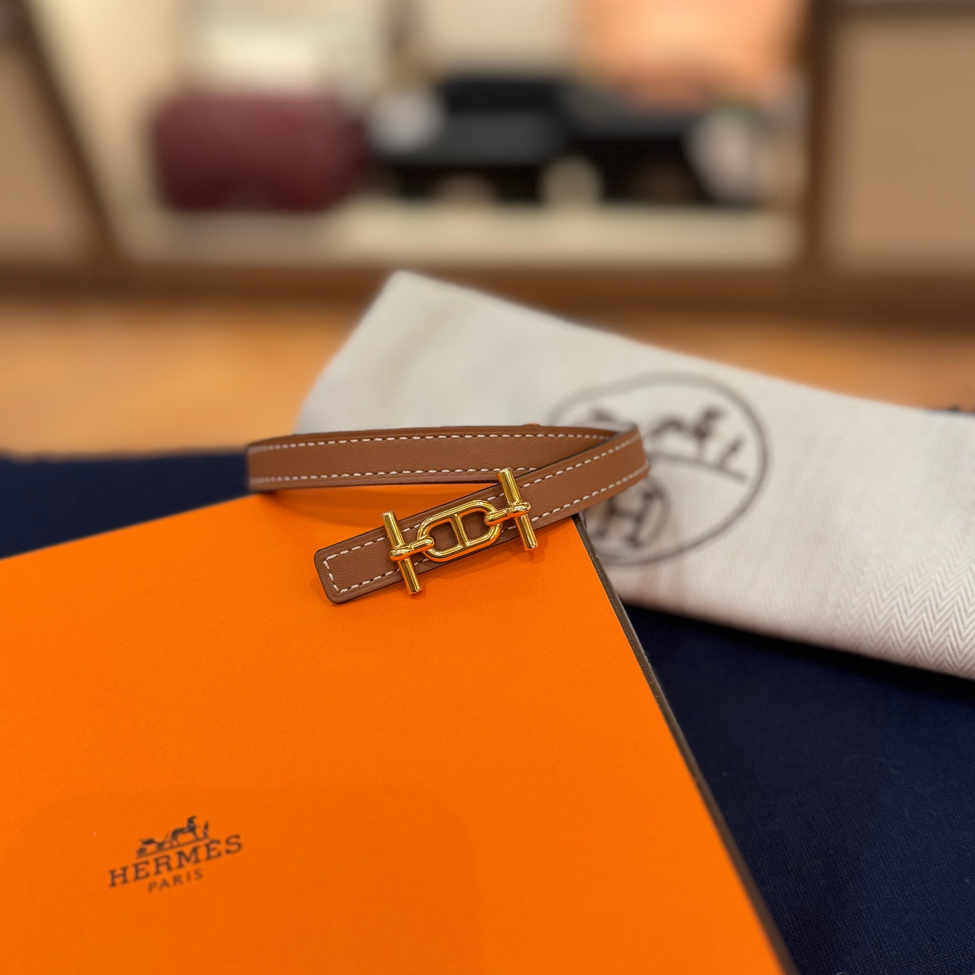 Hermes Ancre Belt Revers