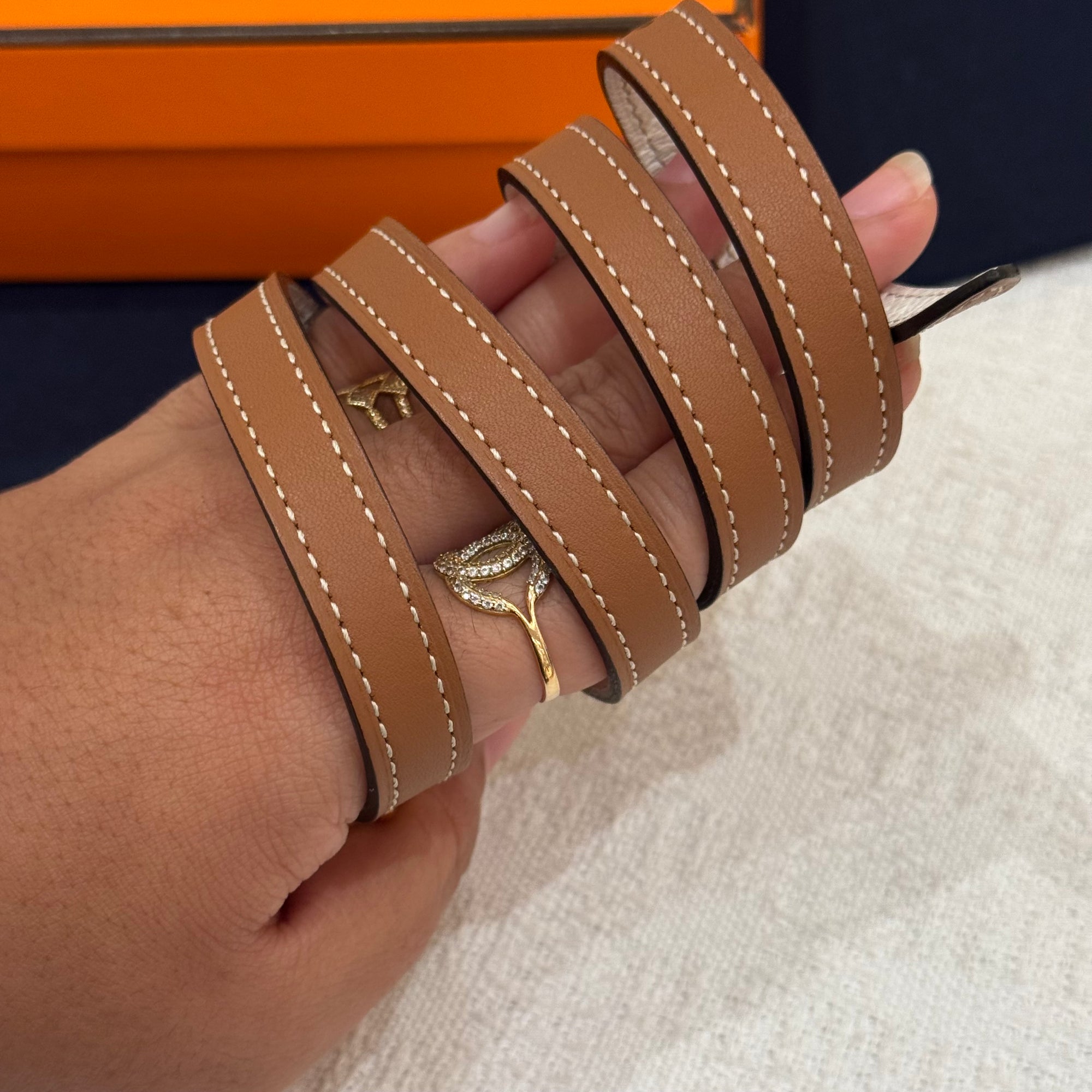 Hermes Ancre Belt Revers