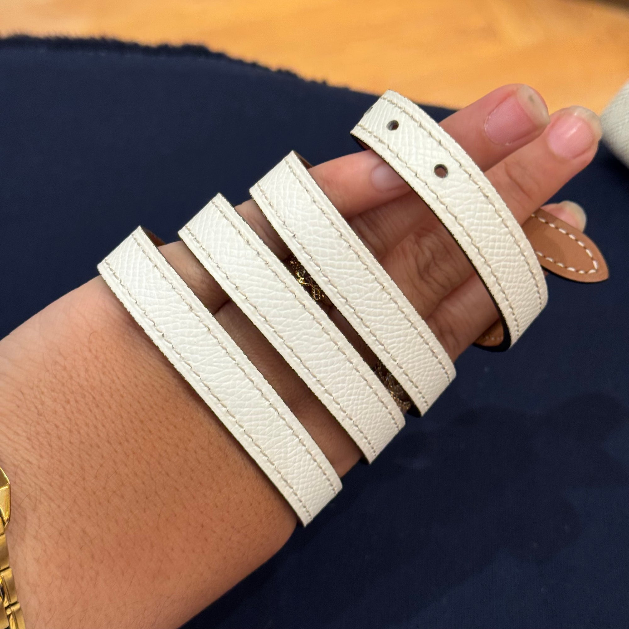 Hermes Ancre Belt Revers