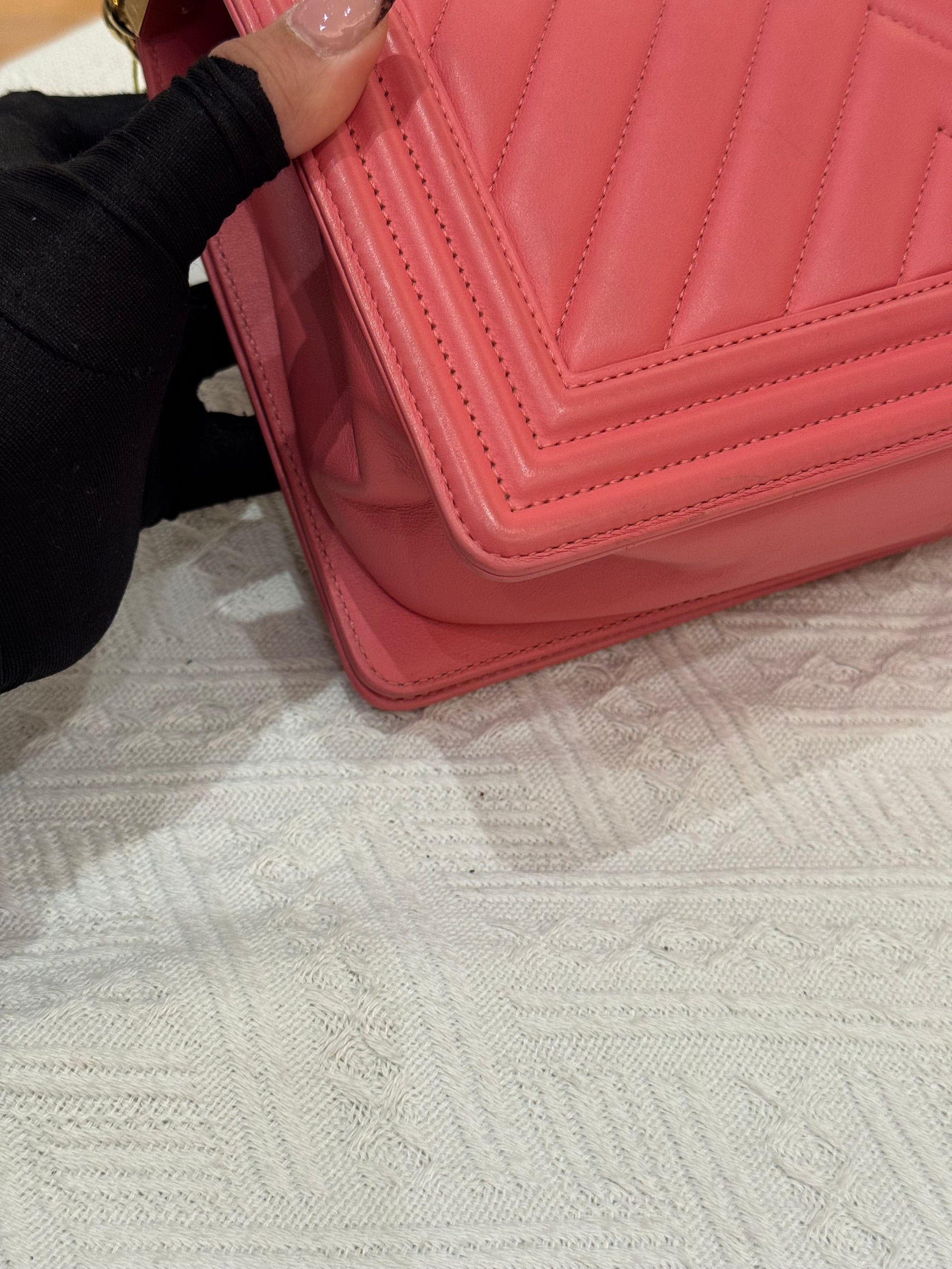 Chanel Boy Medium Chevron