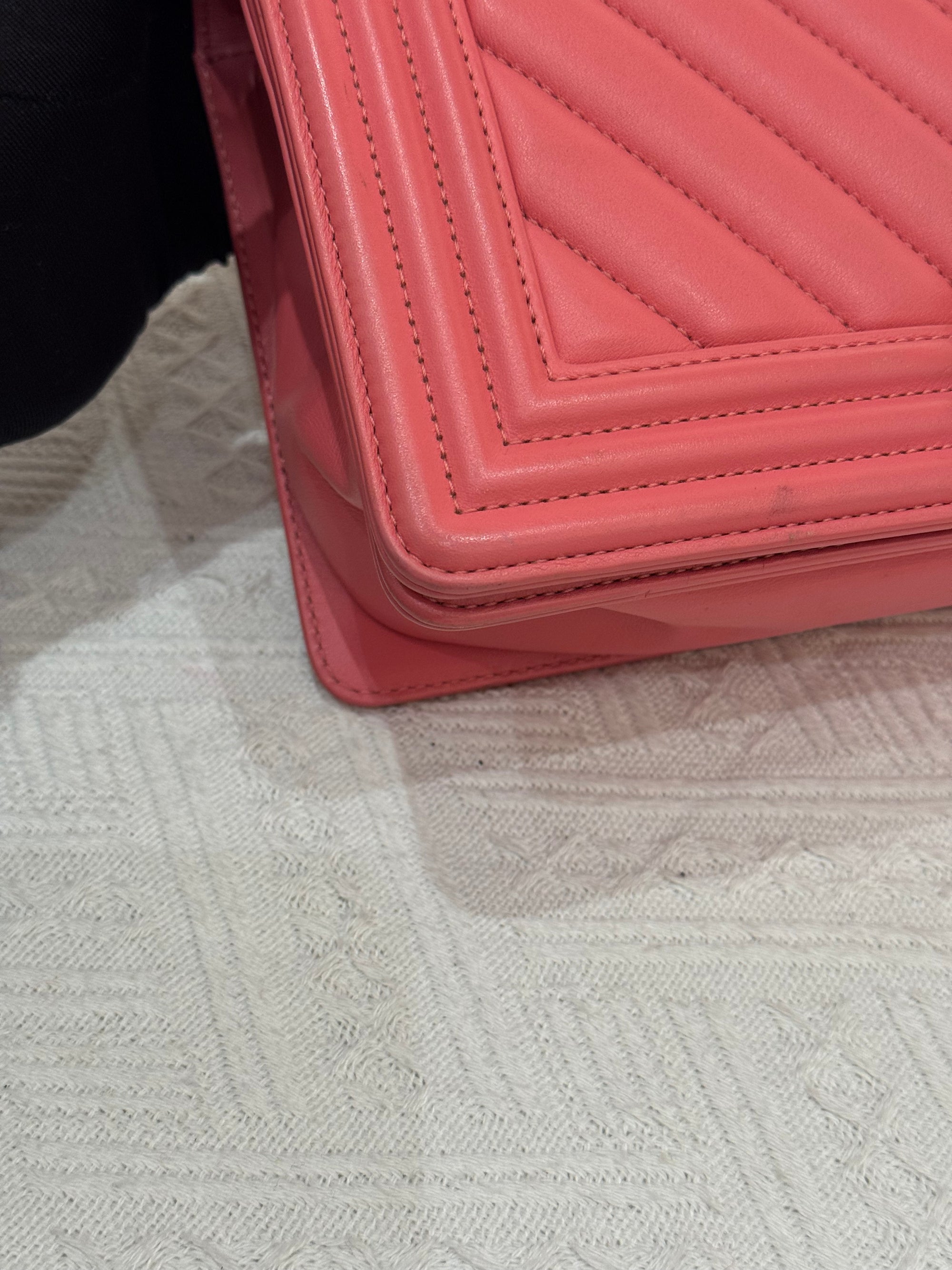 Chanel Boy Medium Chevron