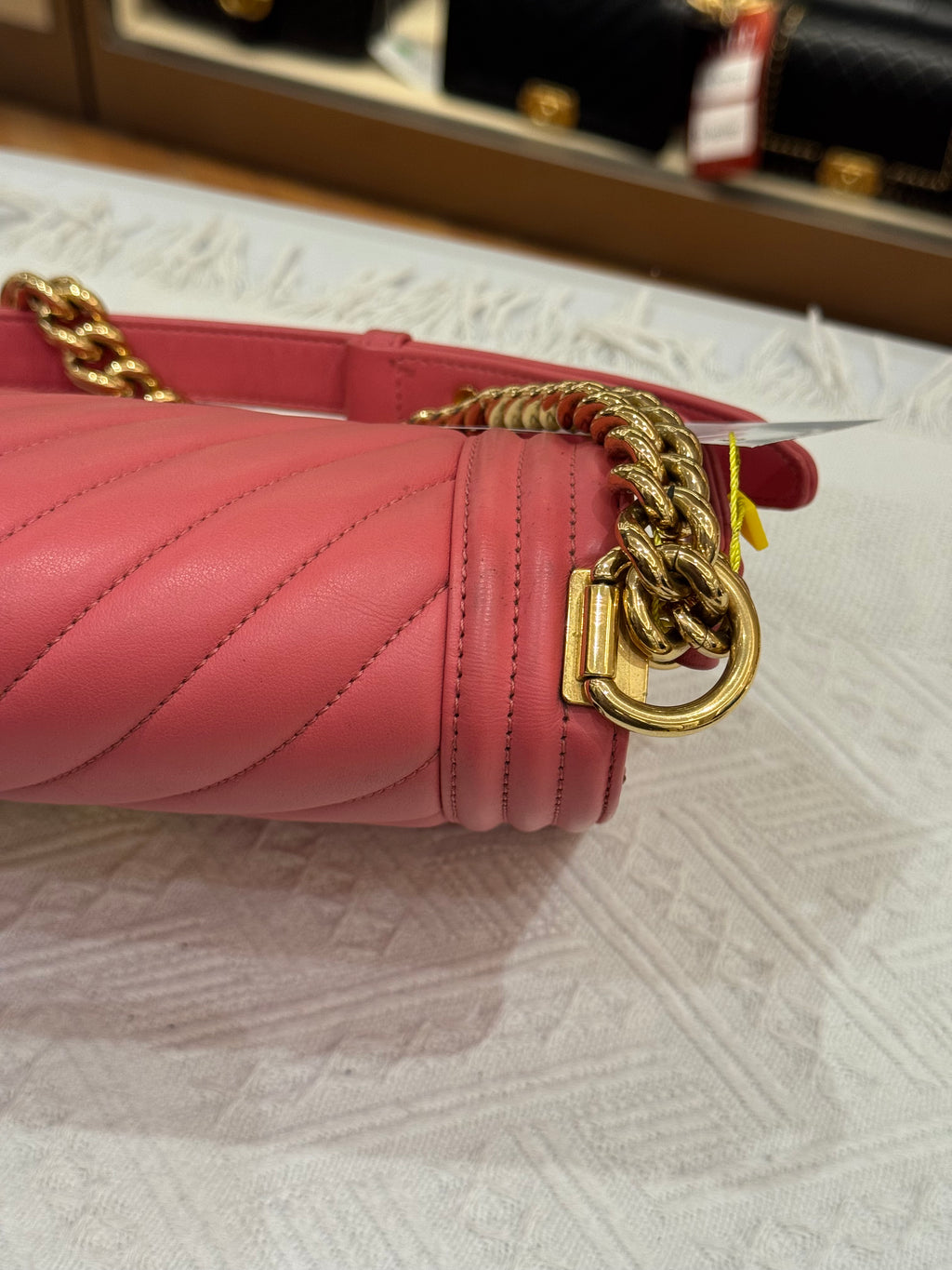 Chanel Boy Medium Chevron