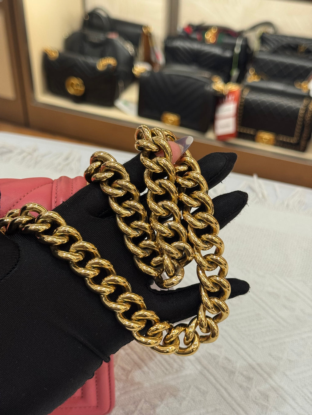 Chanel Boy Medium Chevron