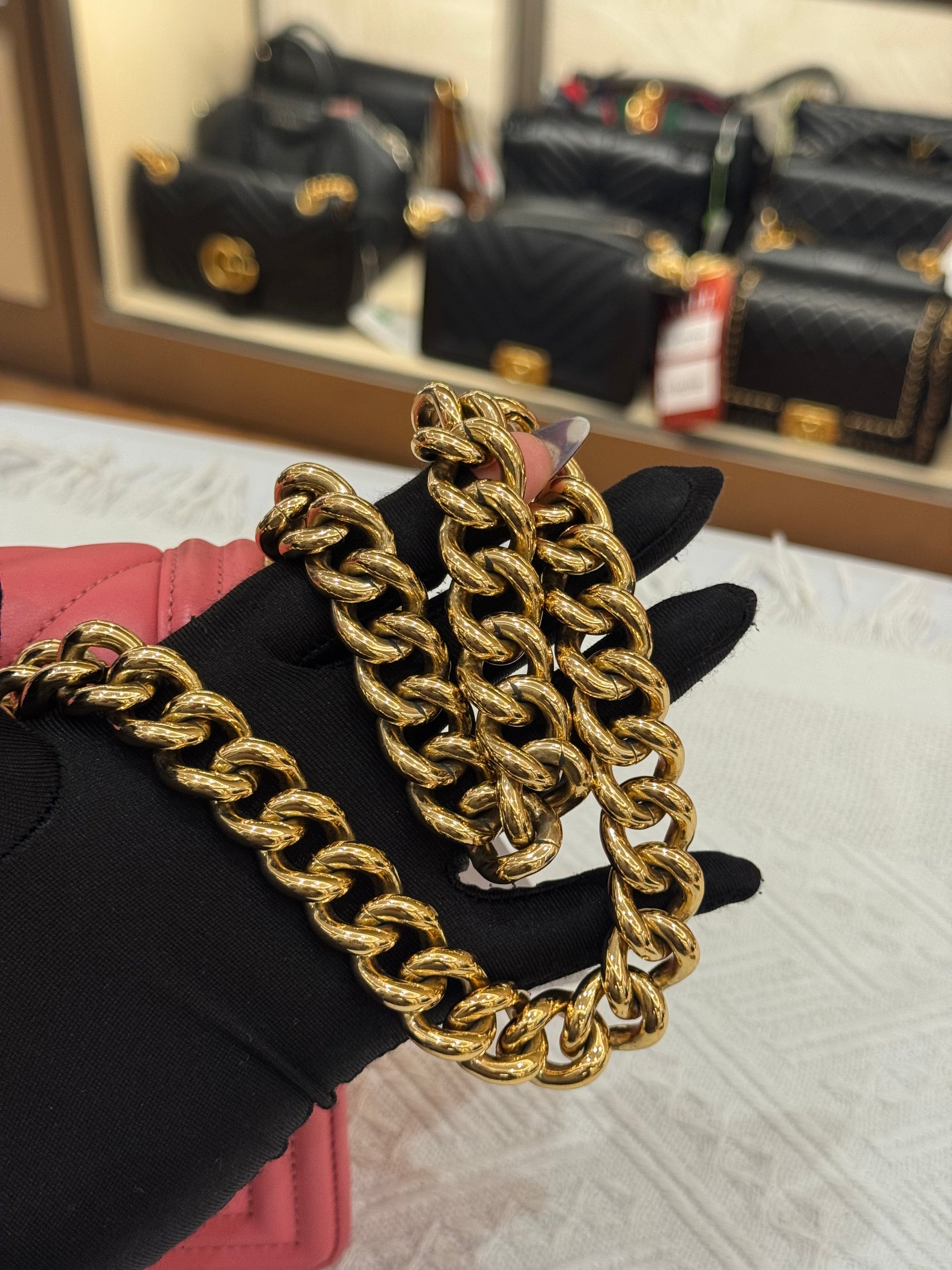 Chanel Boy Medium Chevron